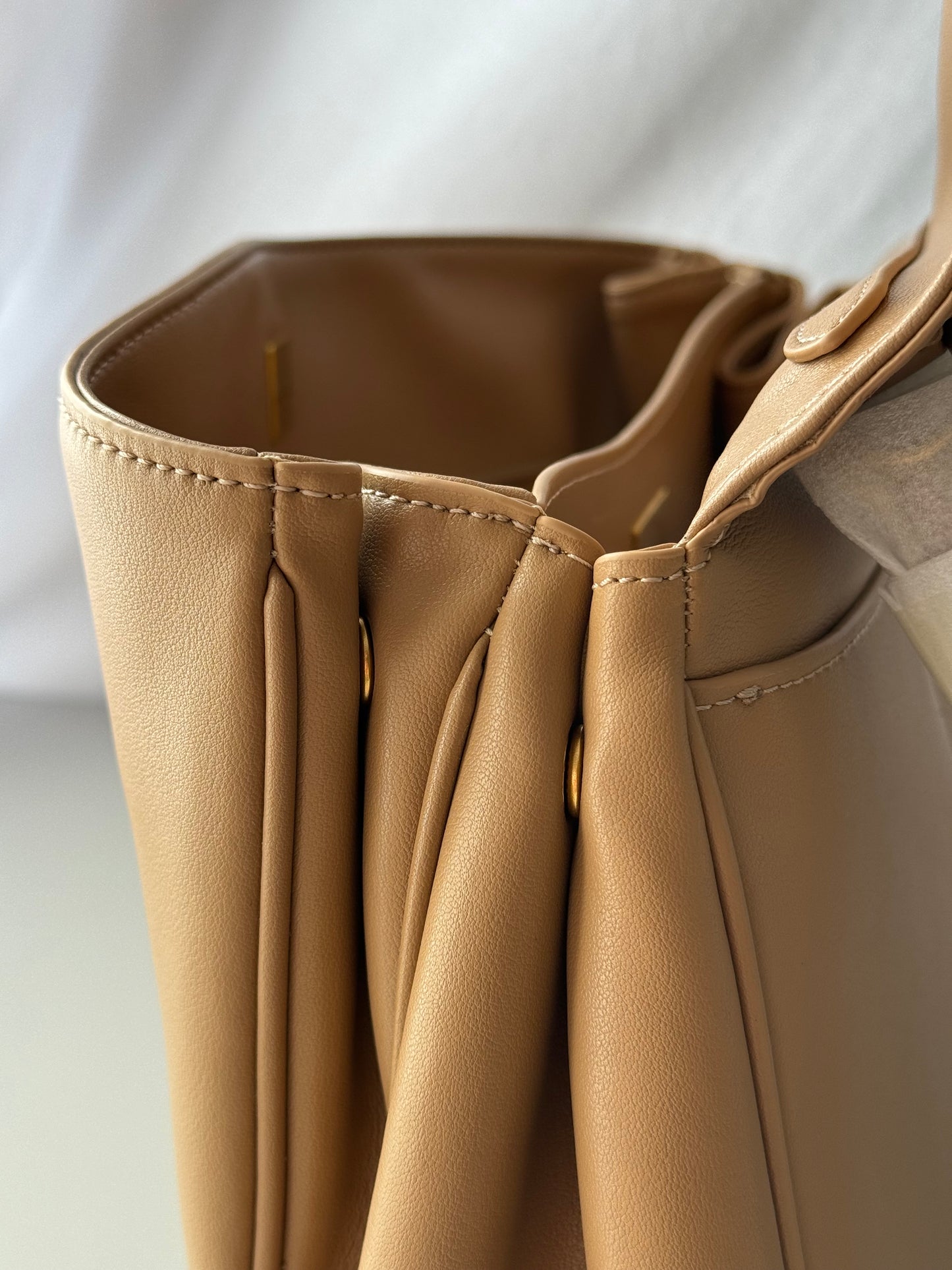 borsa tote in vera pelle