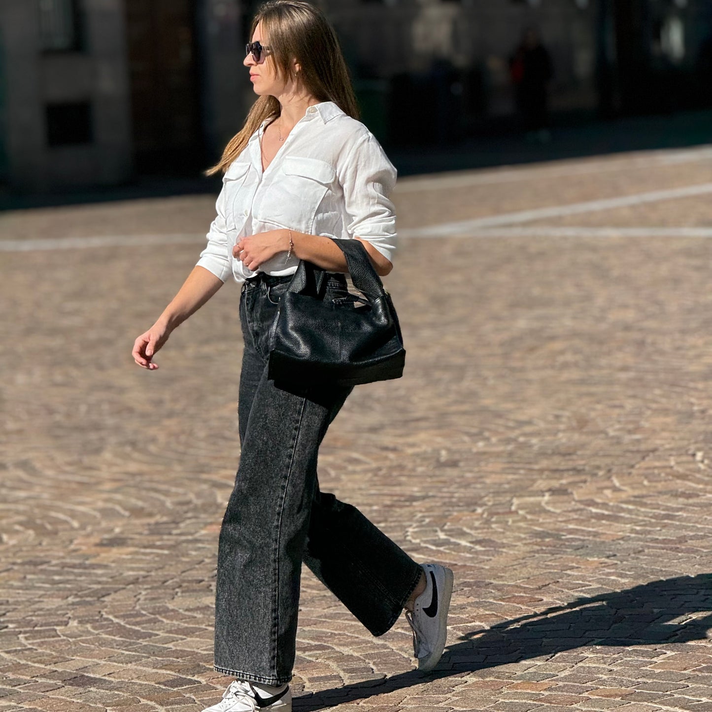 Borsa a spalla con tracolla