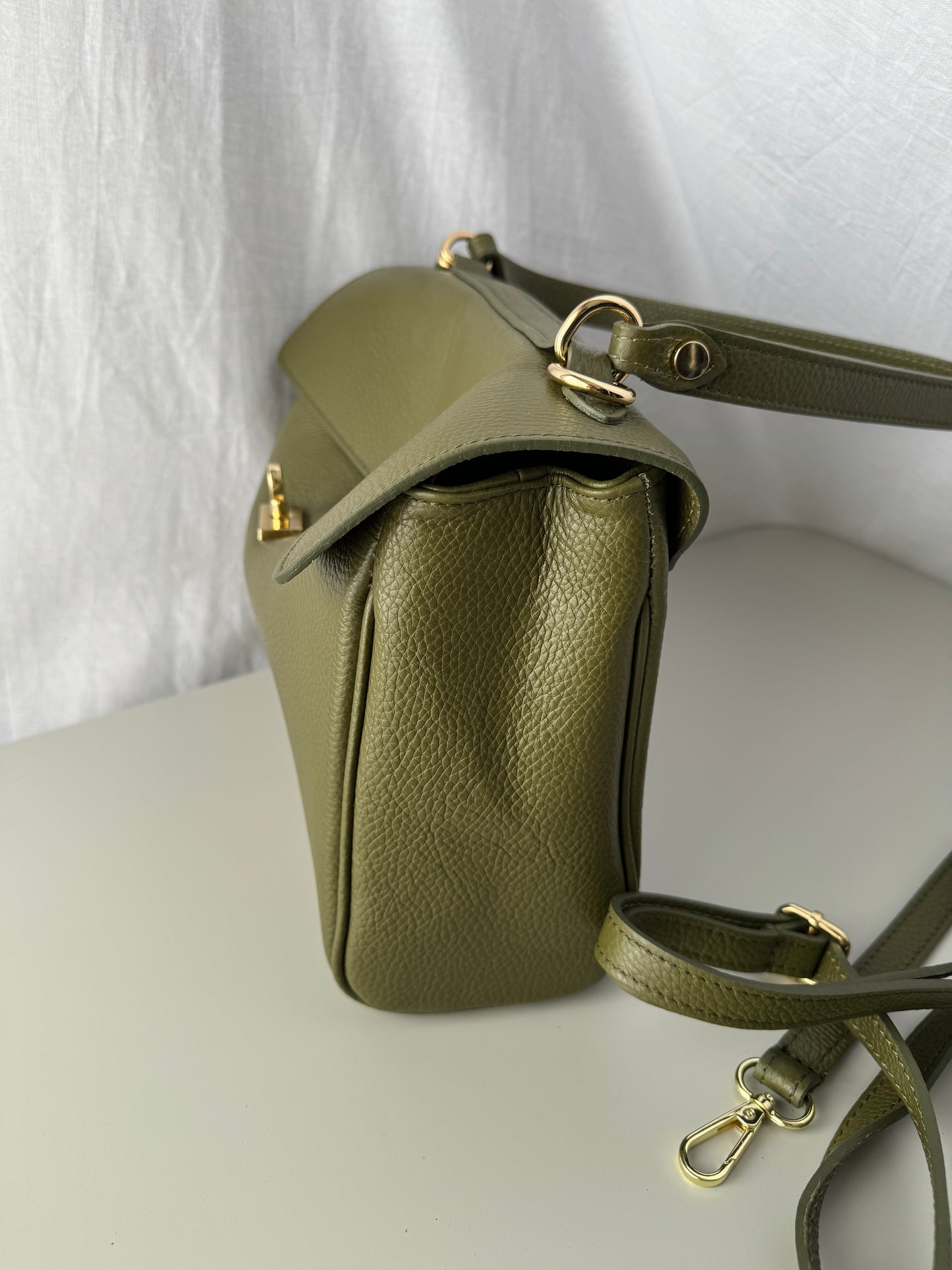 Borsa mini in pelle