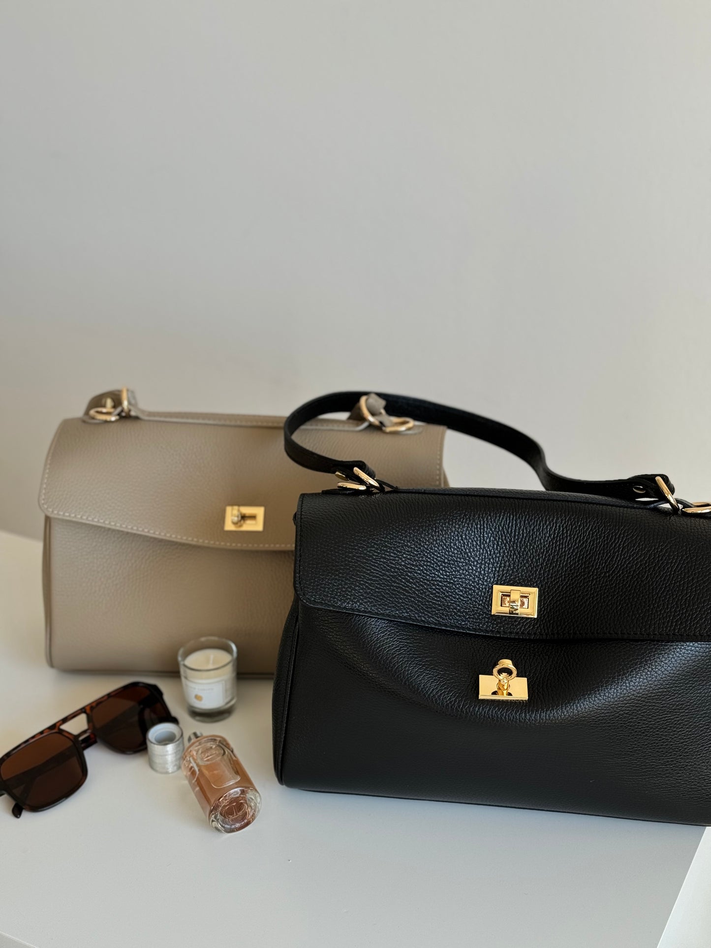 Borsa mini in pelle