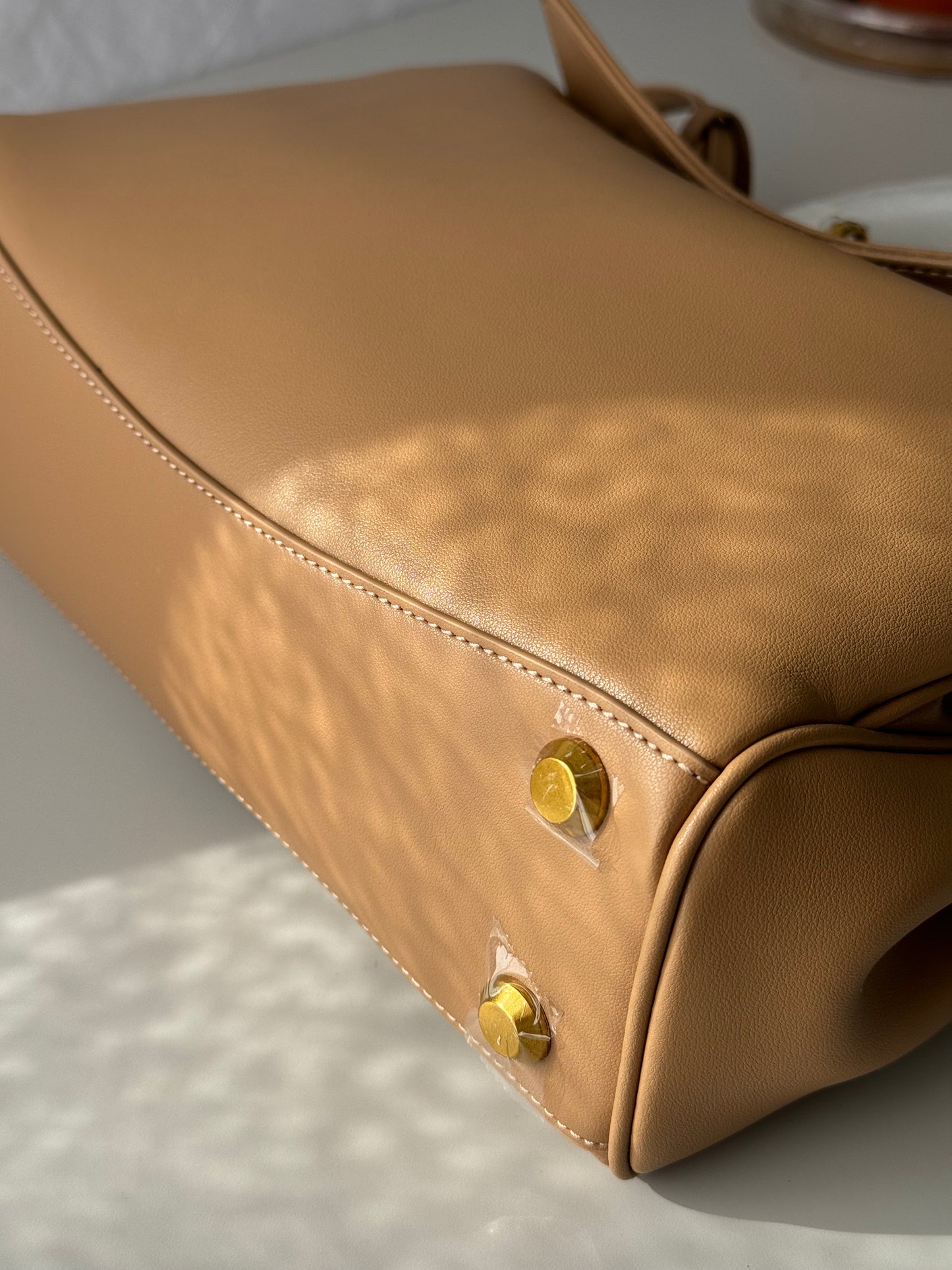 borsa tote in vera pelle