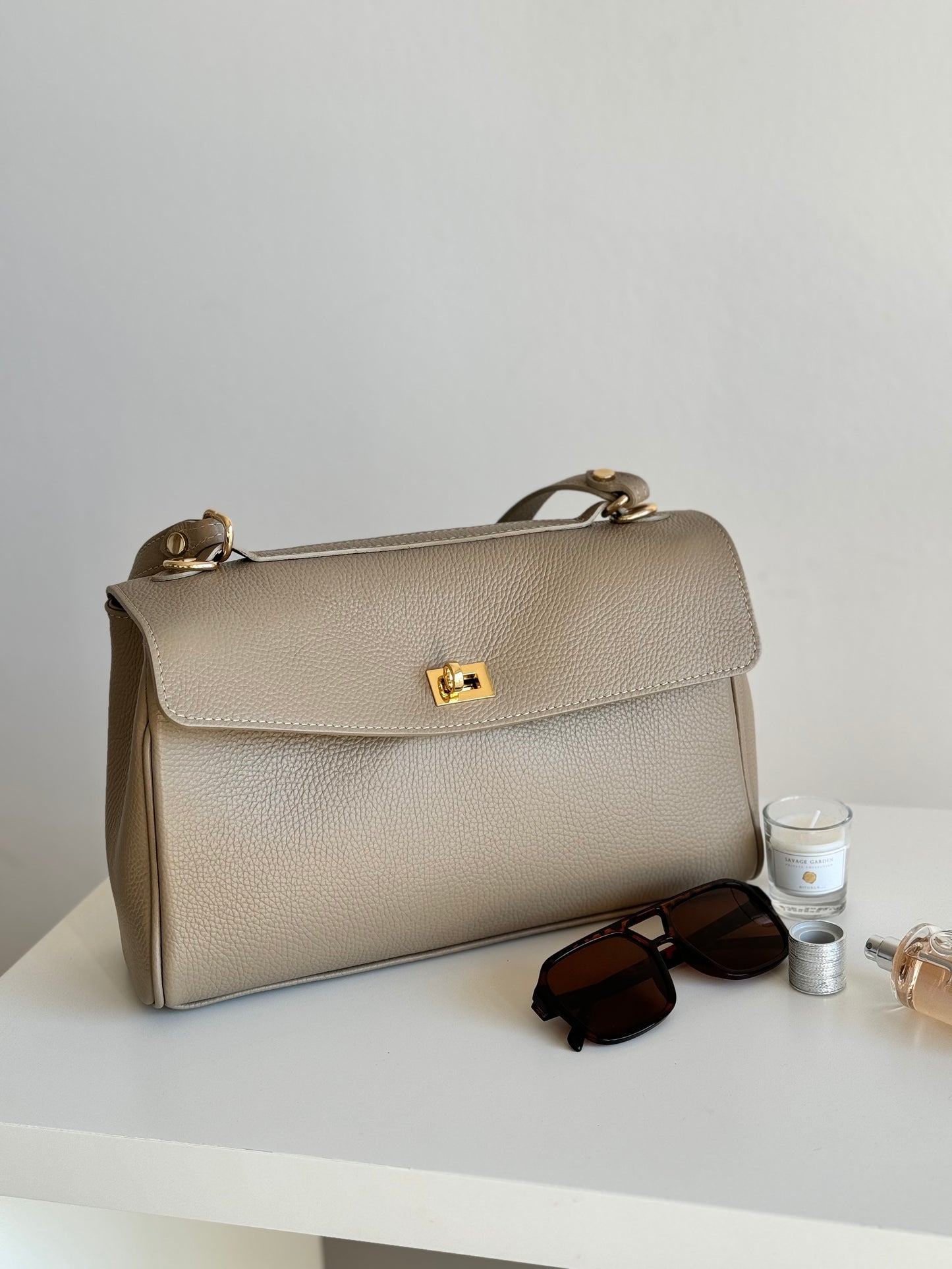 Borsa mini in pelle