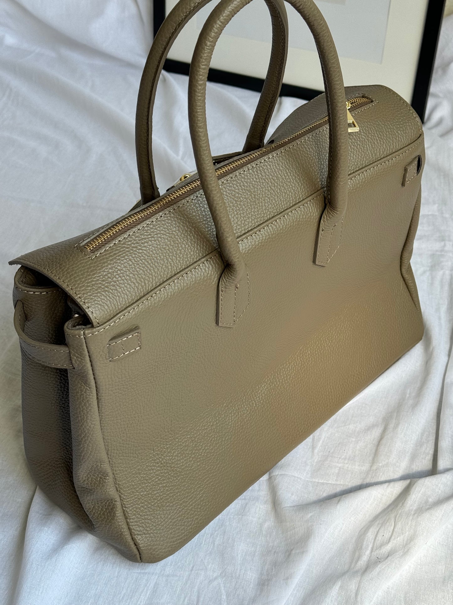borsa in vera pelle