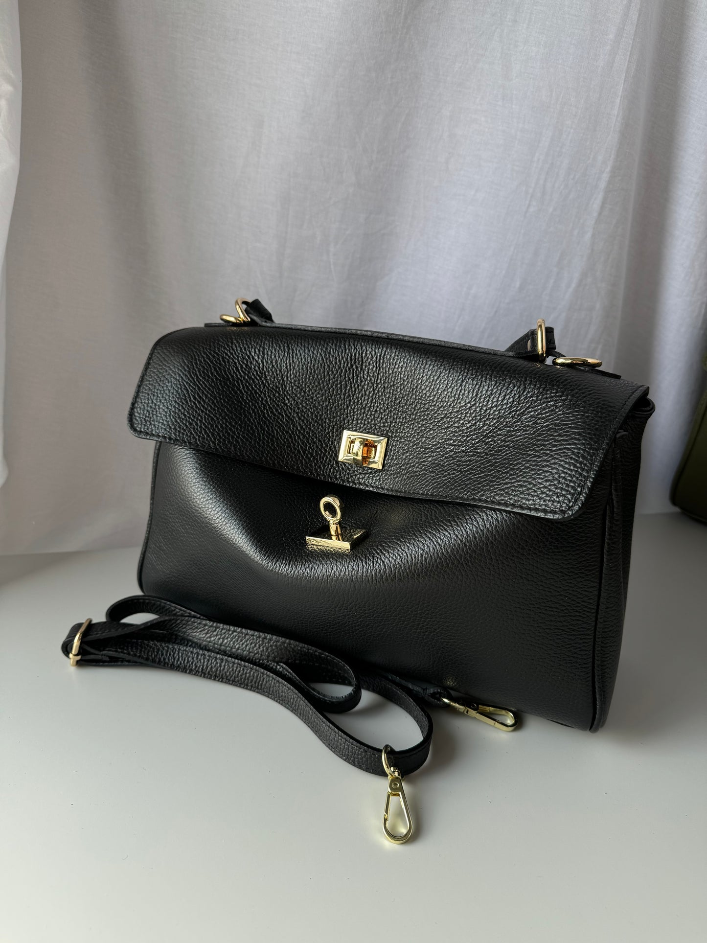 Borsa mini in pelle