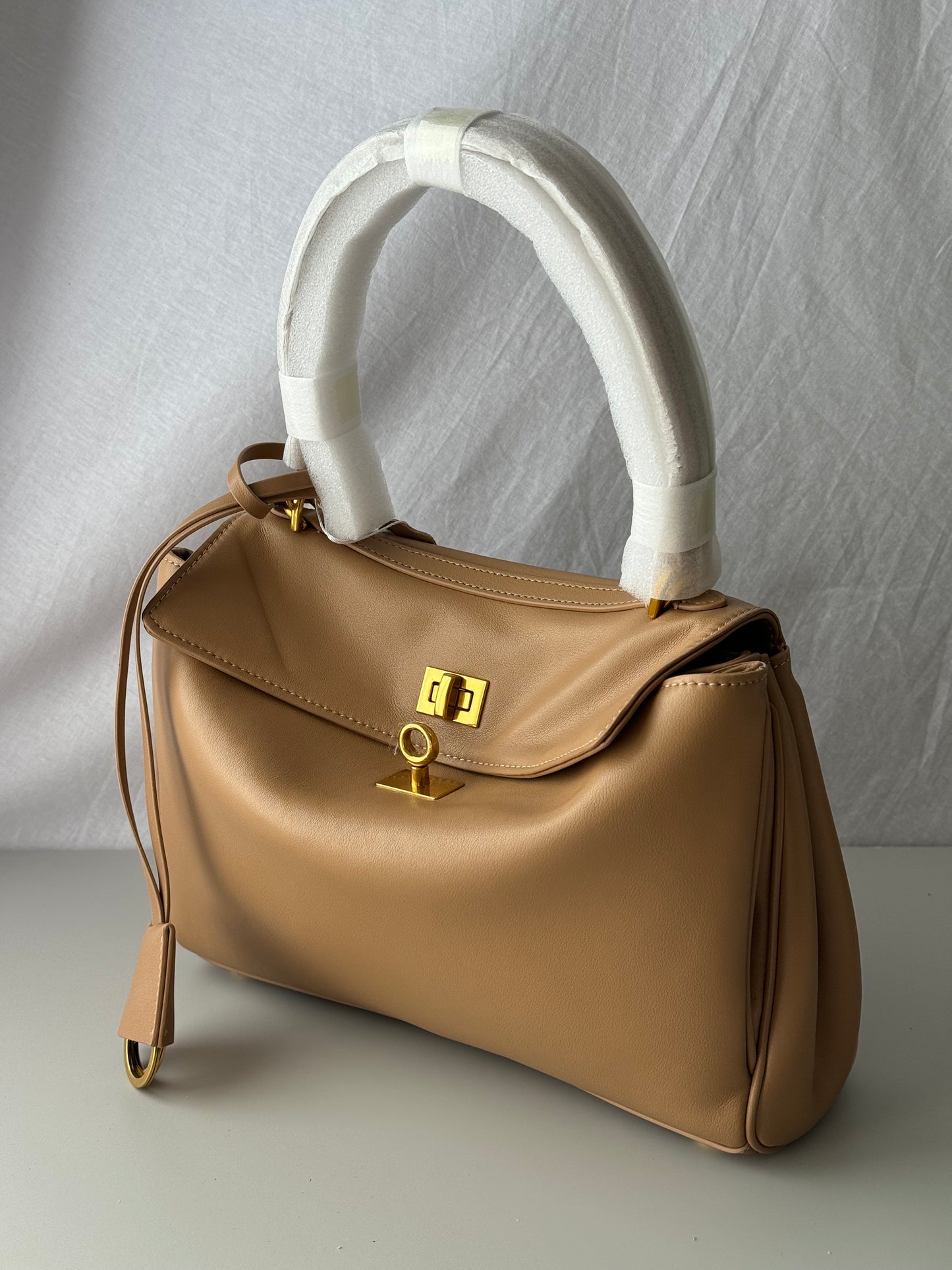 borsa tote in vera pelle