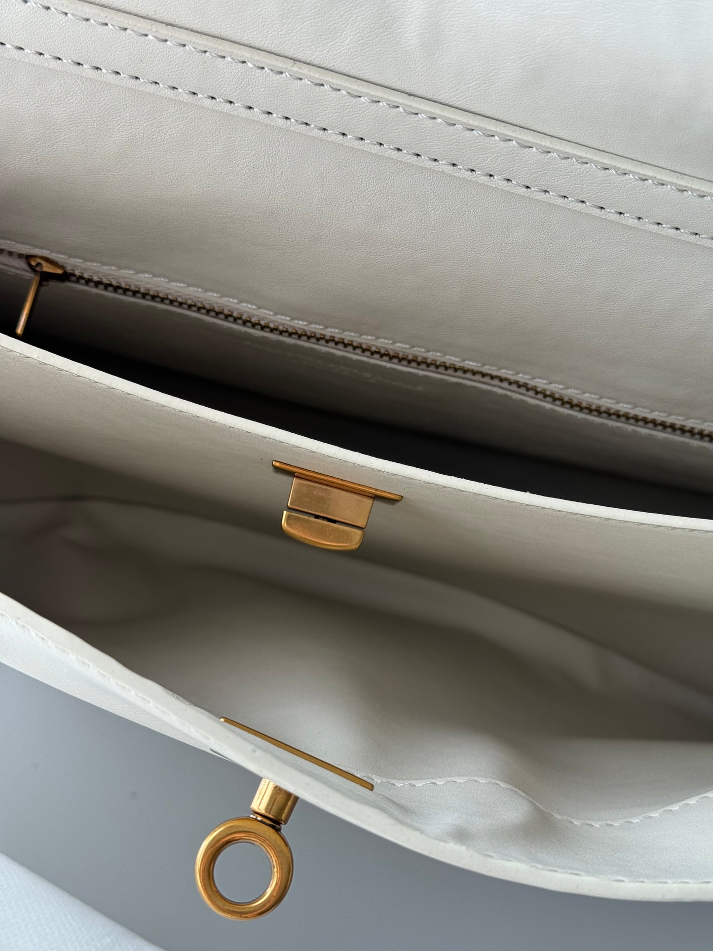 borsa tote in vera pelle