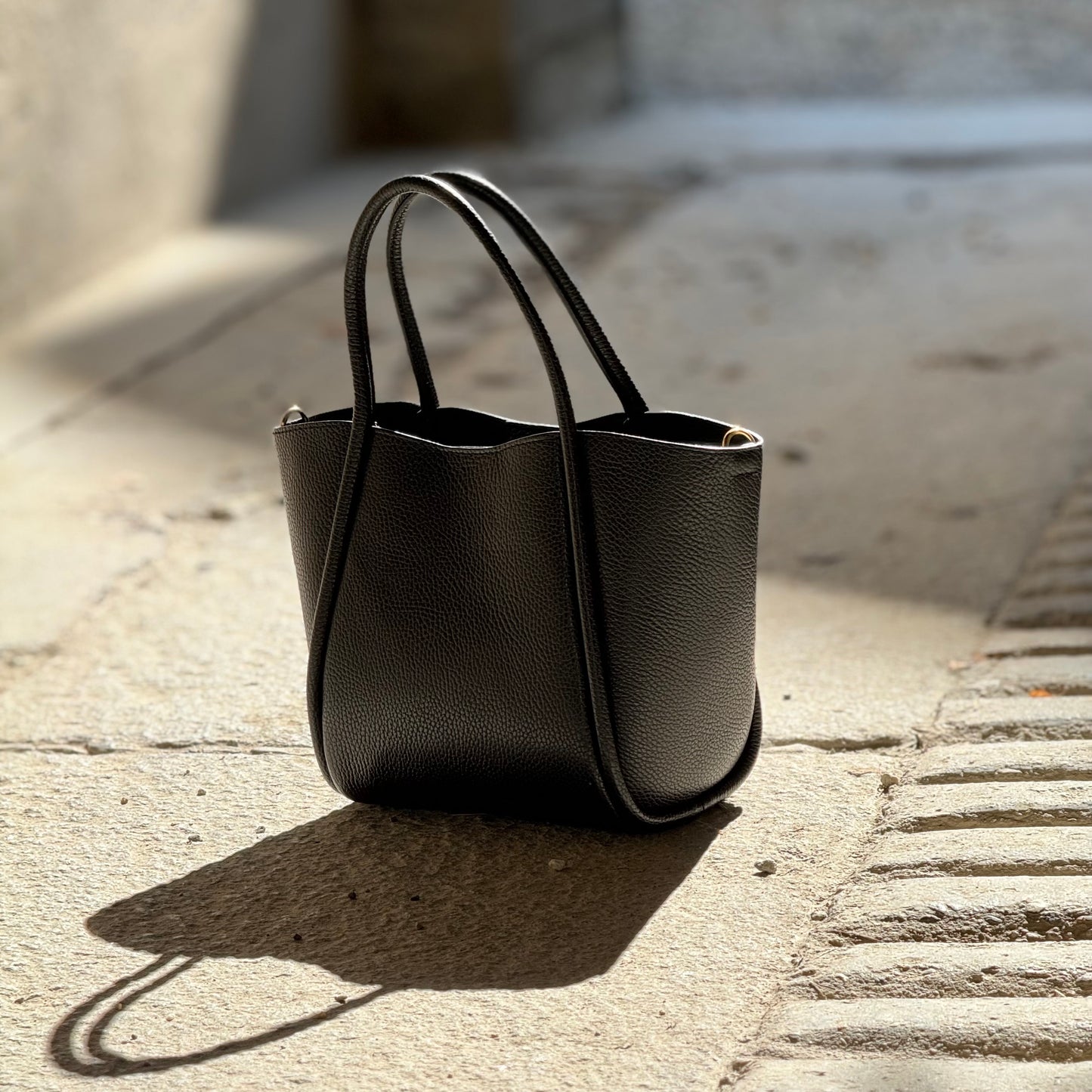 Borsa con tracolla e pochette