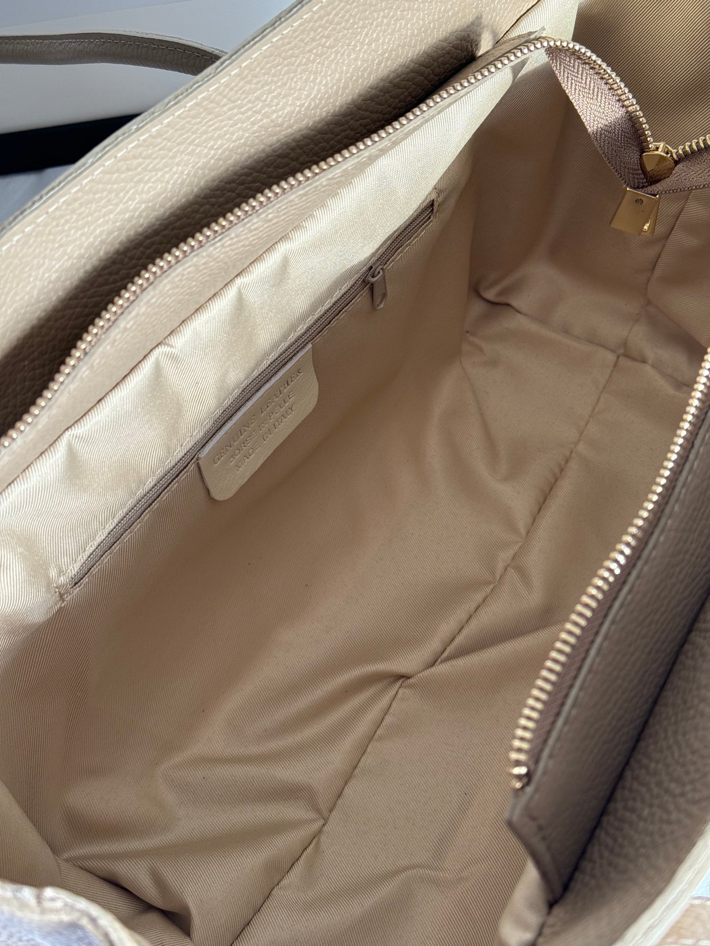 borsa in vera pelle
