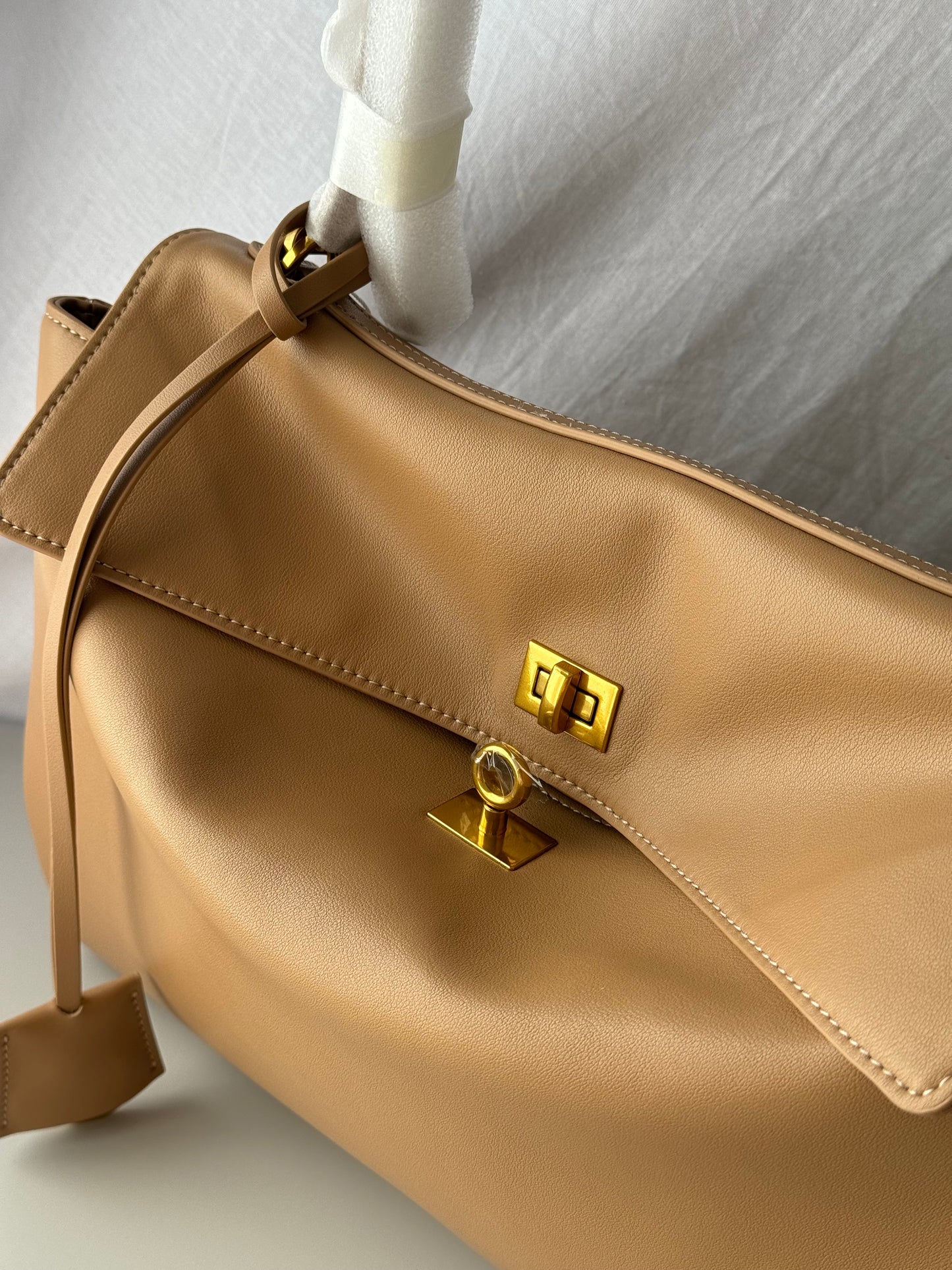 borsa tote in vera pelle