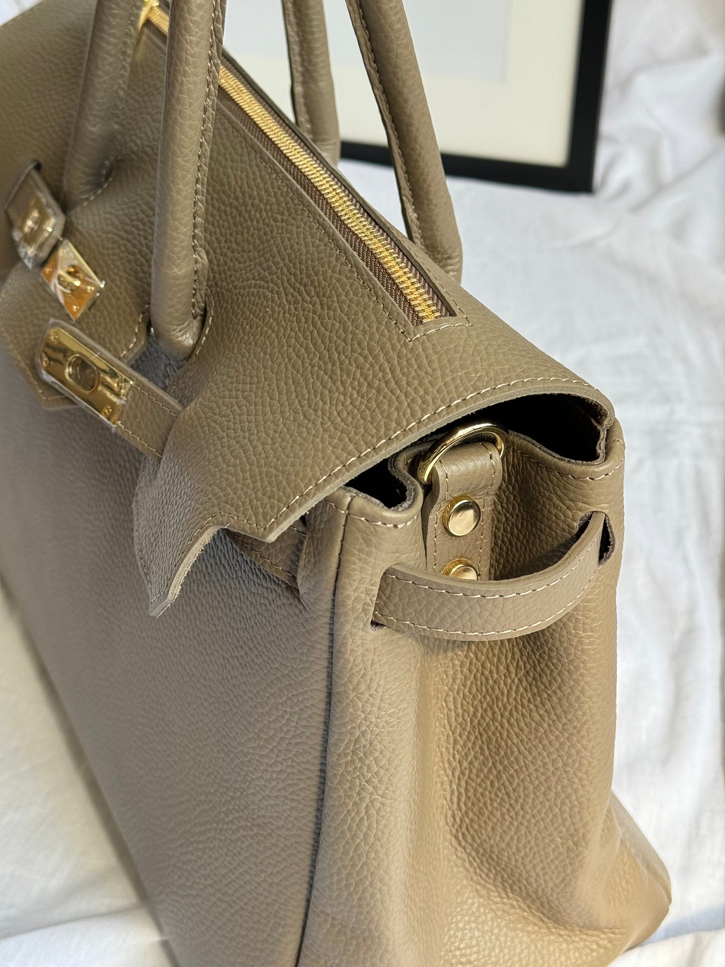 borsa in vera pelle