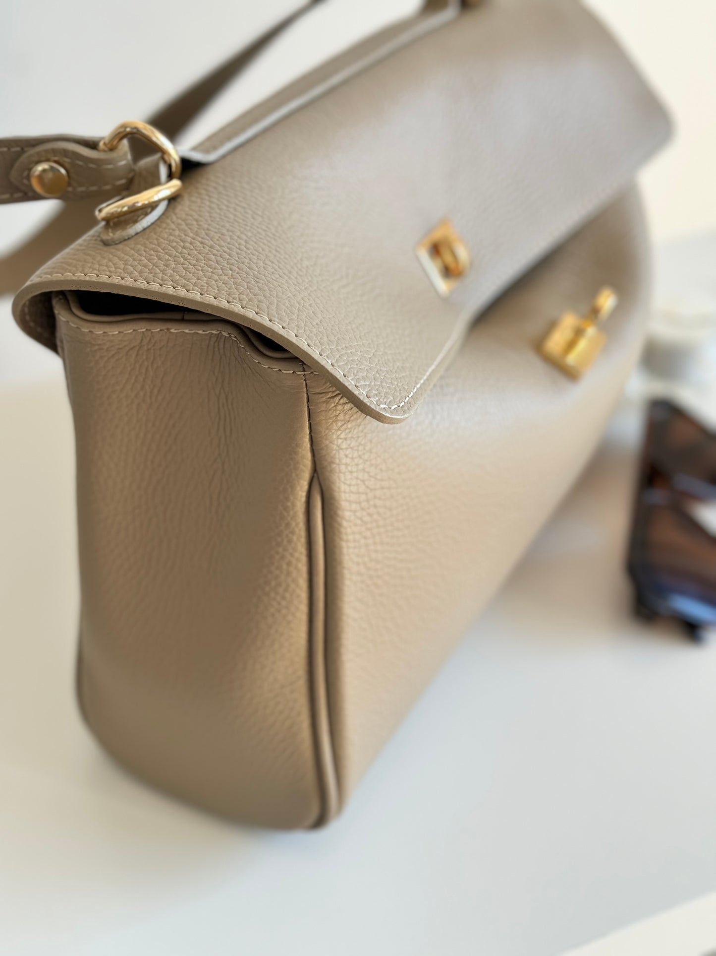 Borsa mini in pelle
