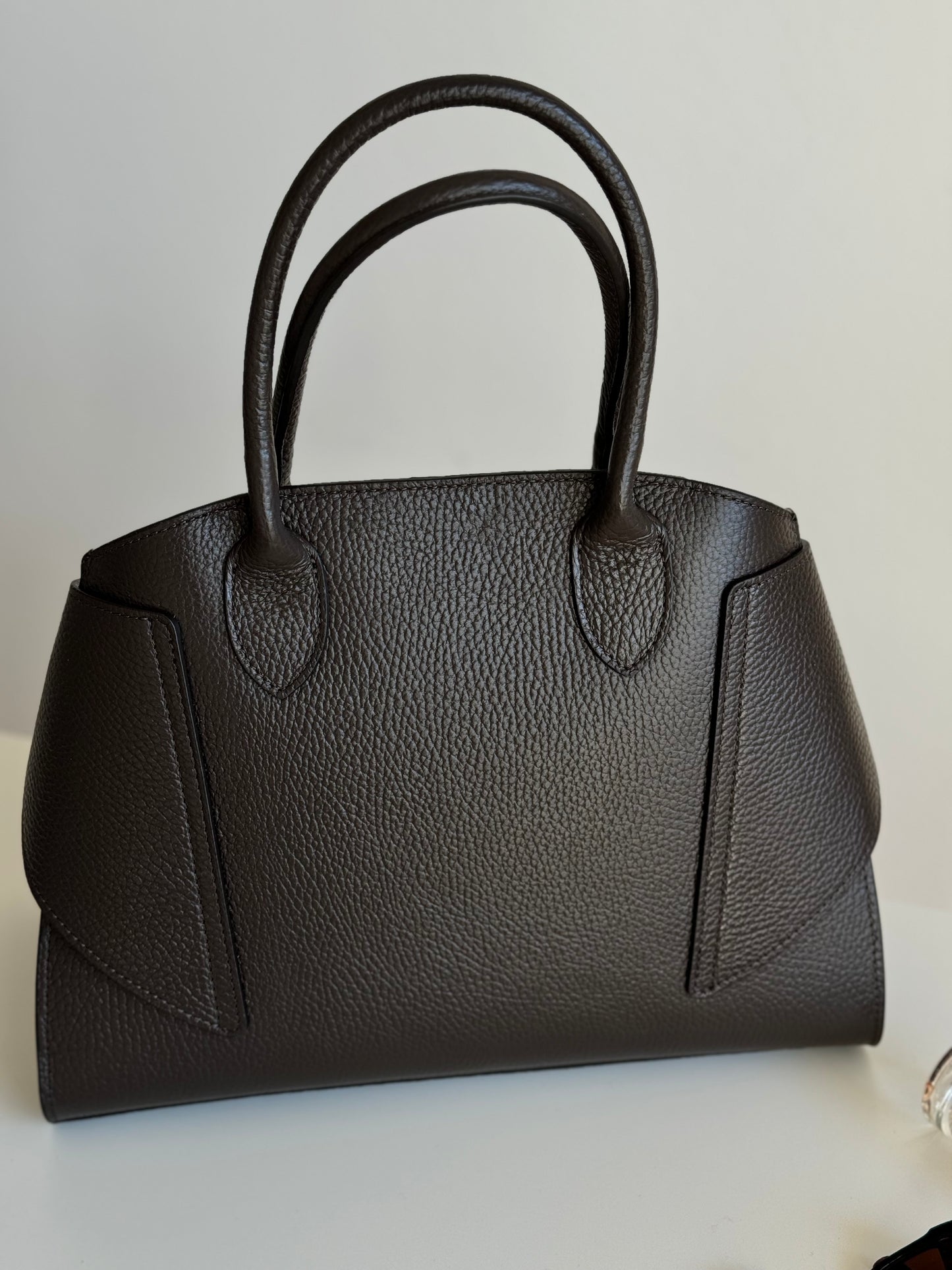 borsa con manico e tracolla