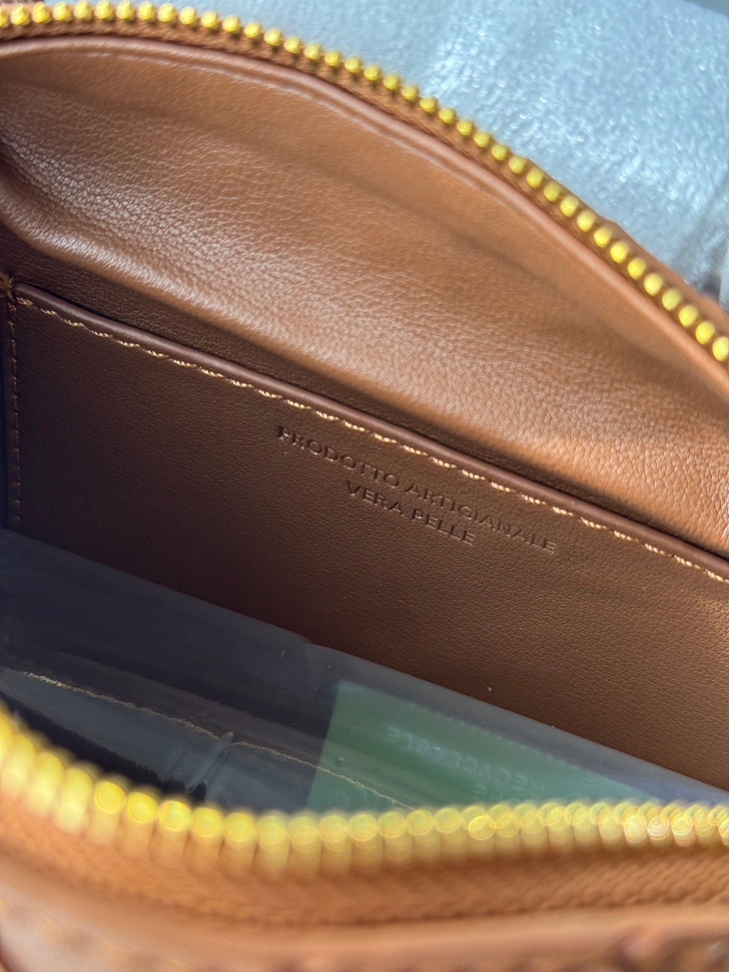 borsa a tracolla intrecciata