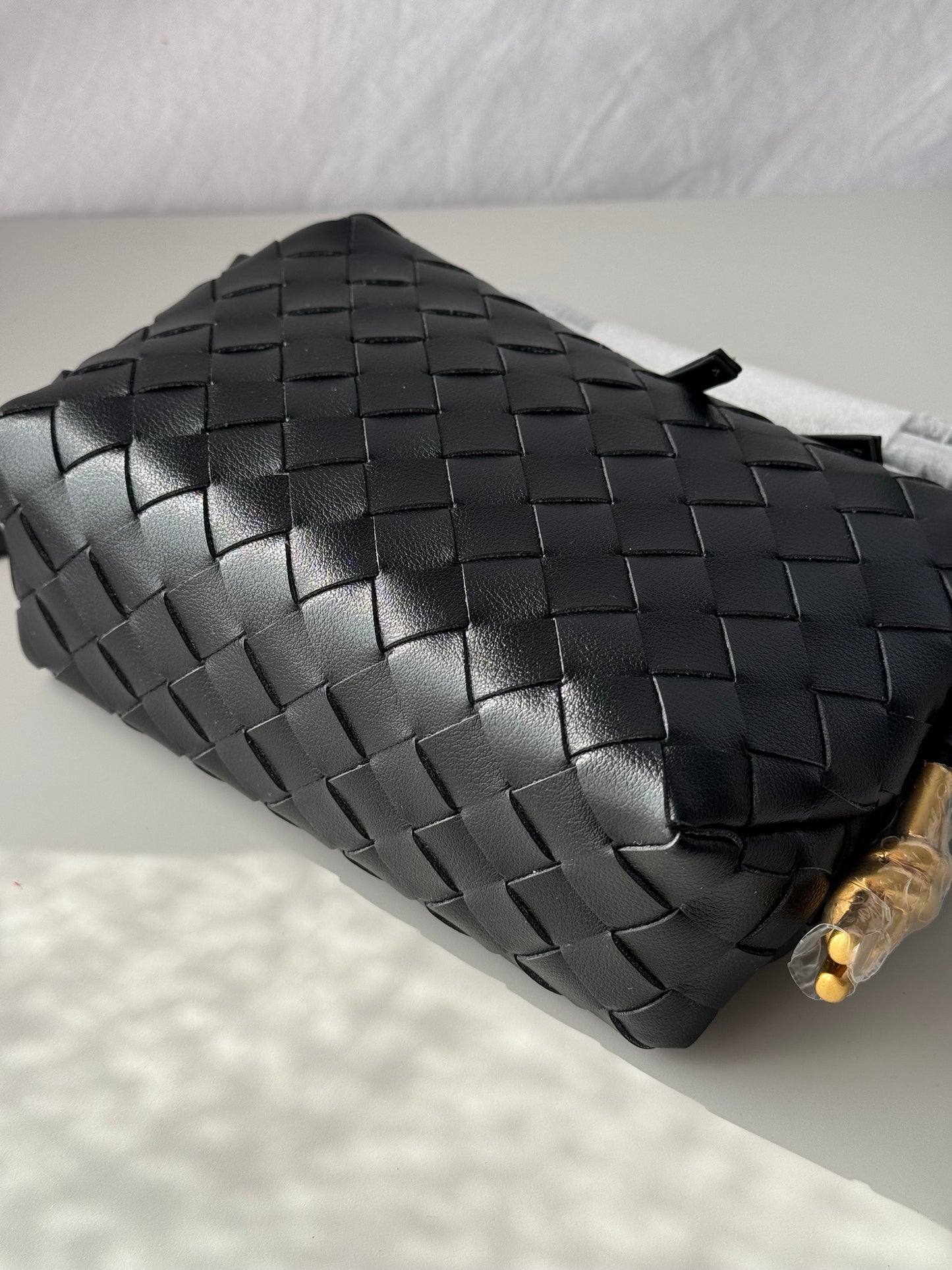 borsa a tracolla intrecciata