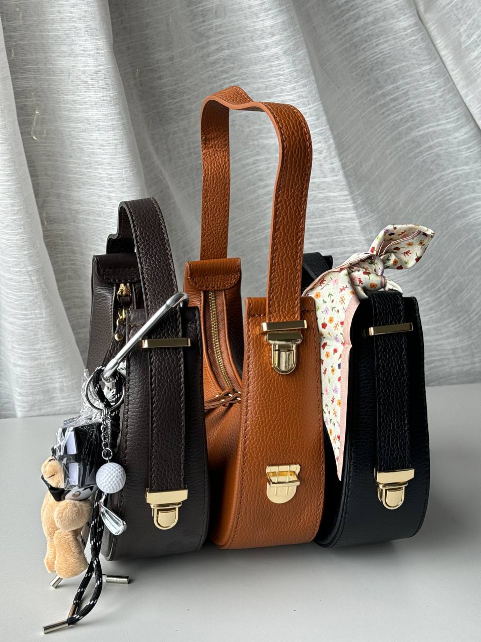 Borsa con manico regolabile