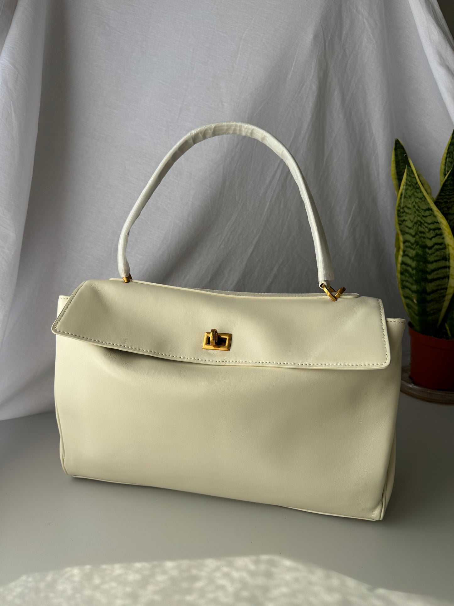 borsa tote in vera pelle