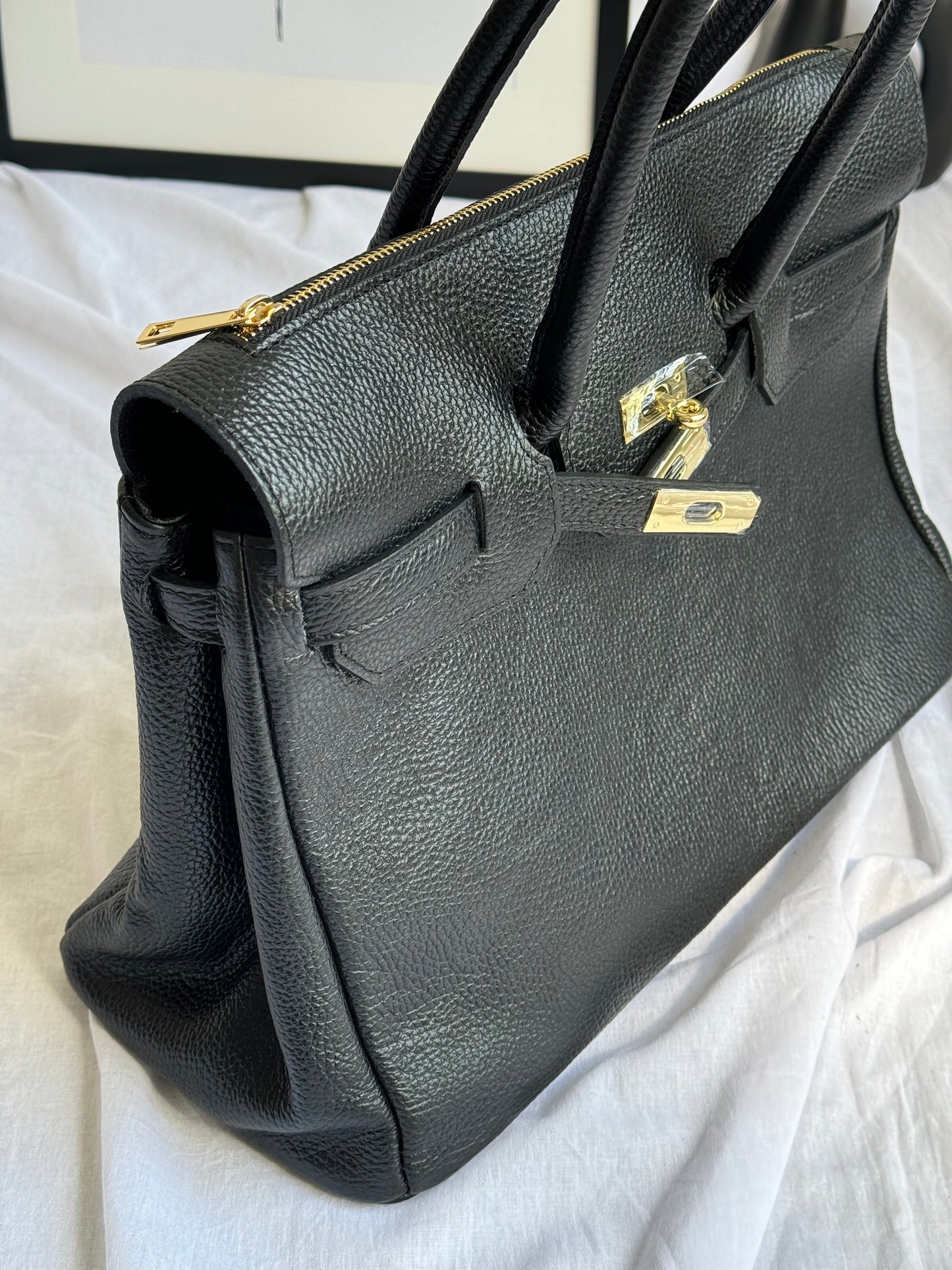 borsa in vera pelle