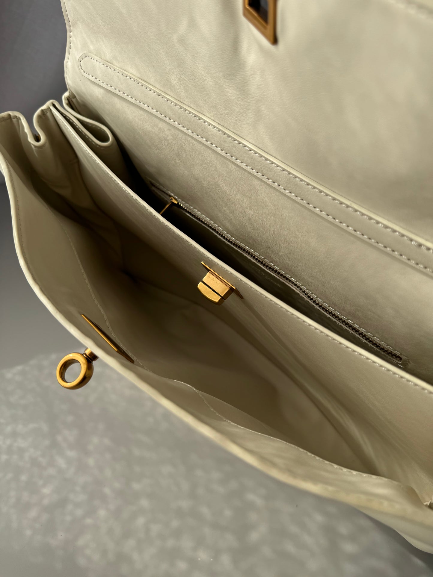 borsa tote in vera pelle