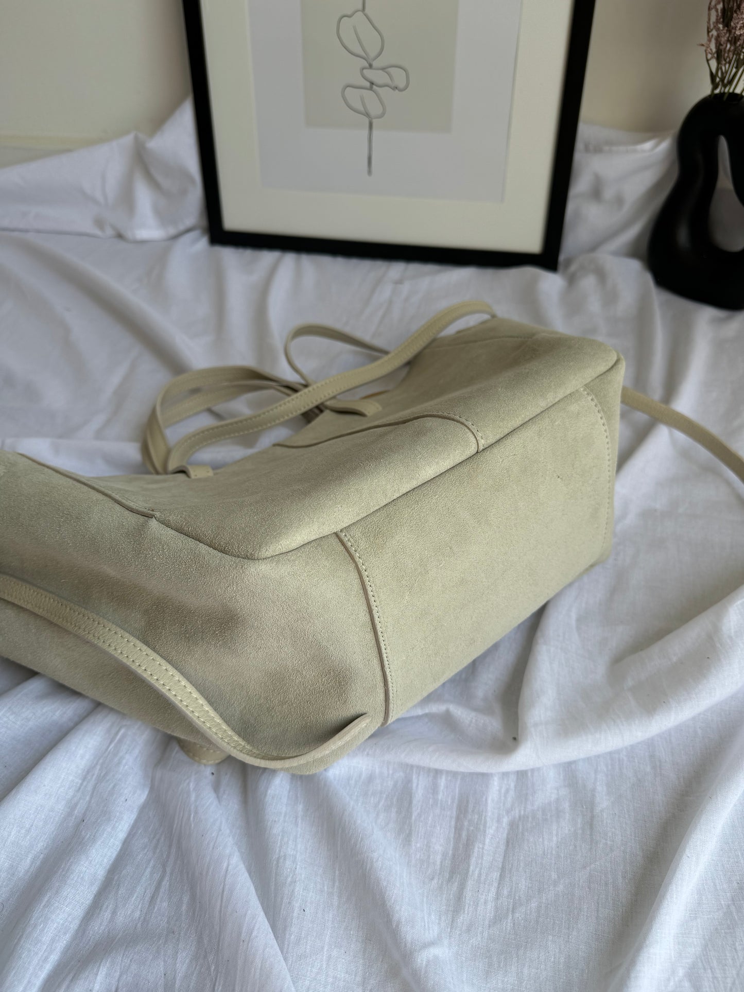 borsa con doppi manici magnetici