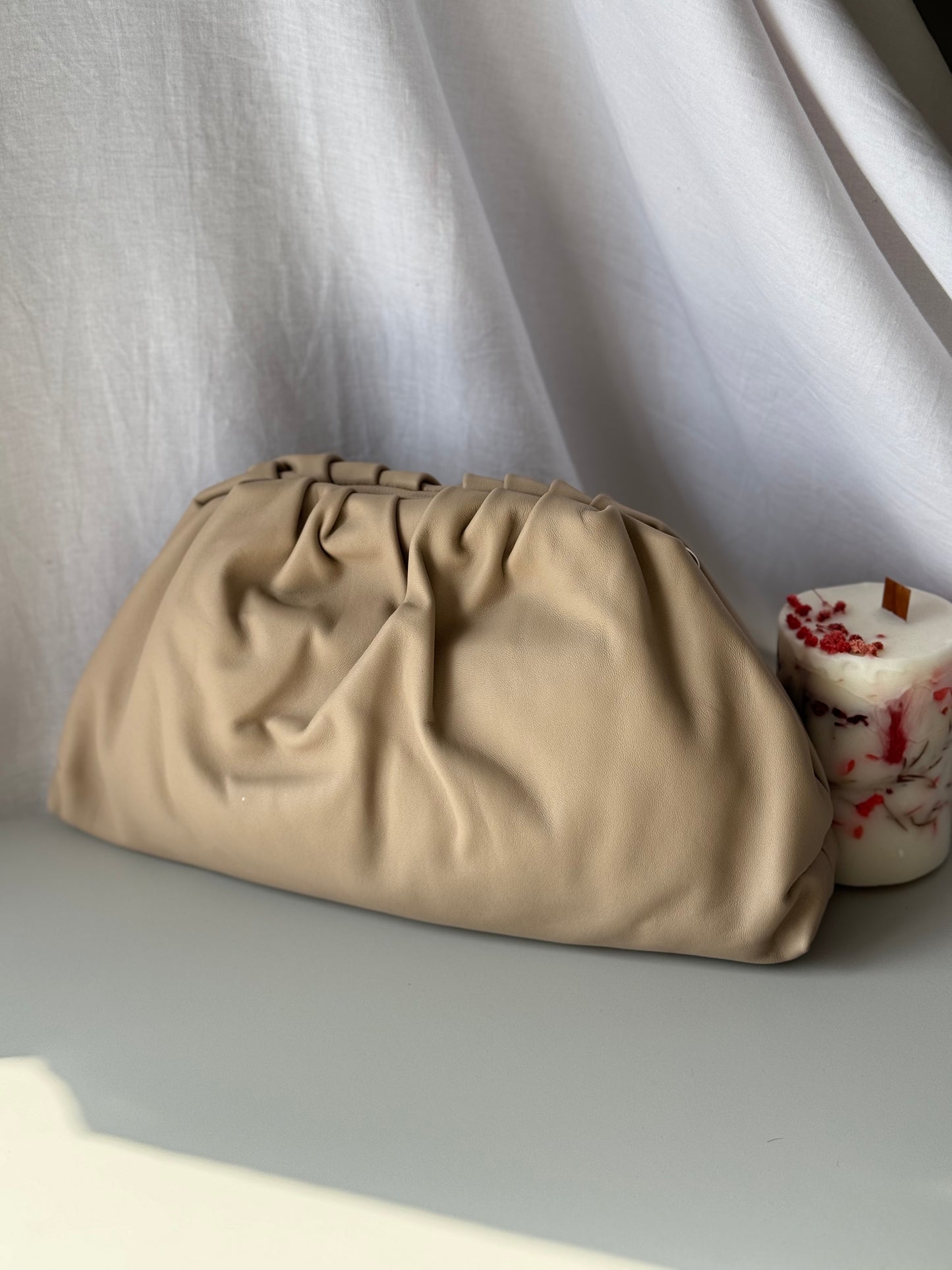 Pouch borsa in pelle