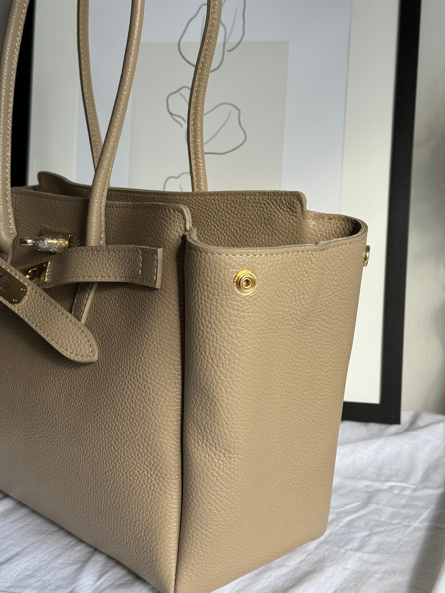 borsa in vera pelle