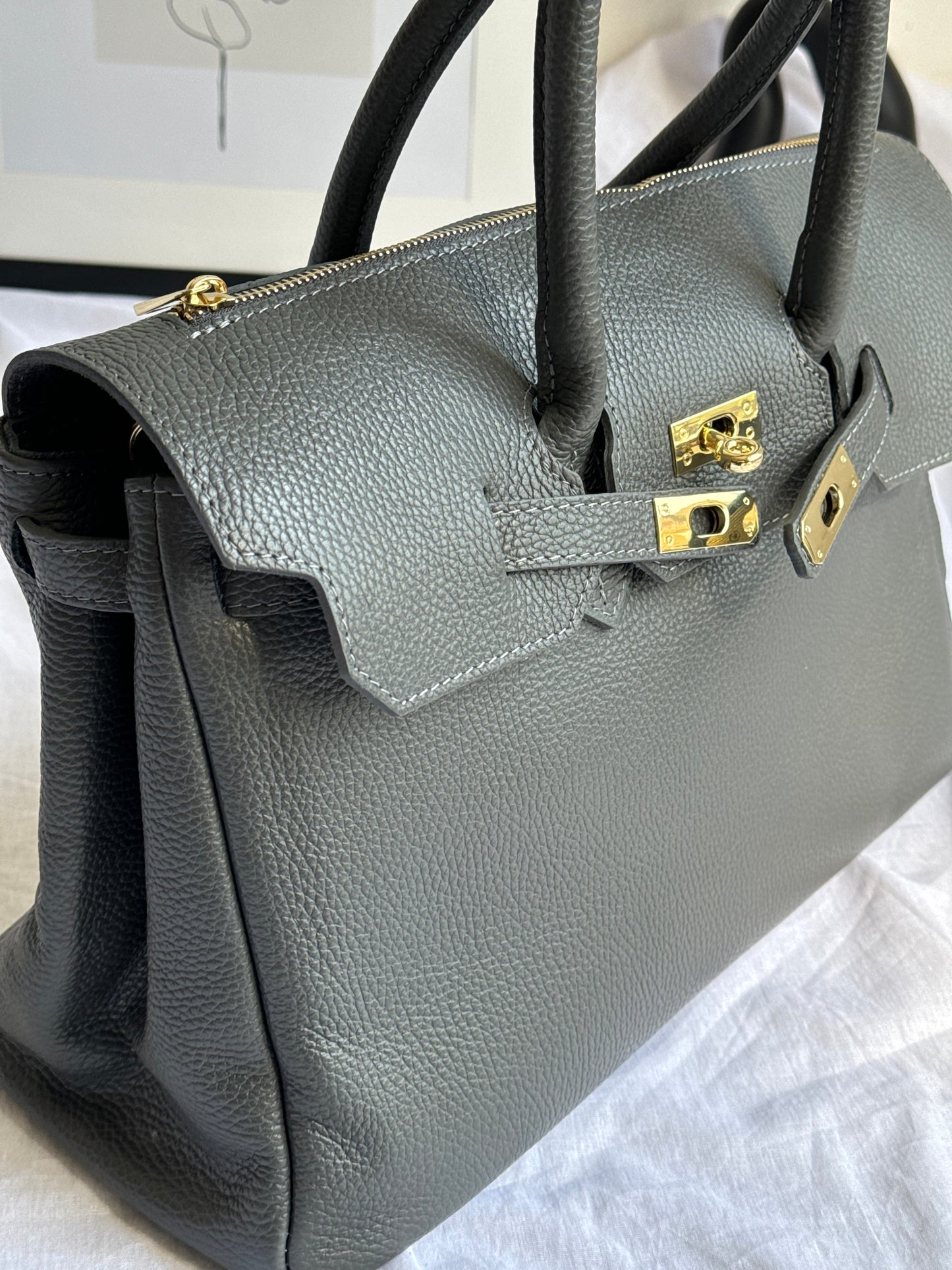 borsa in vera pelle