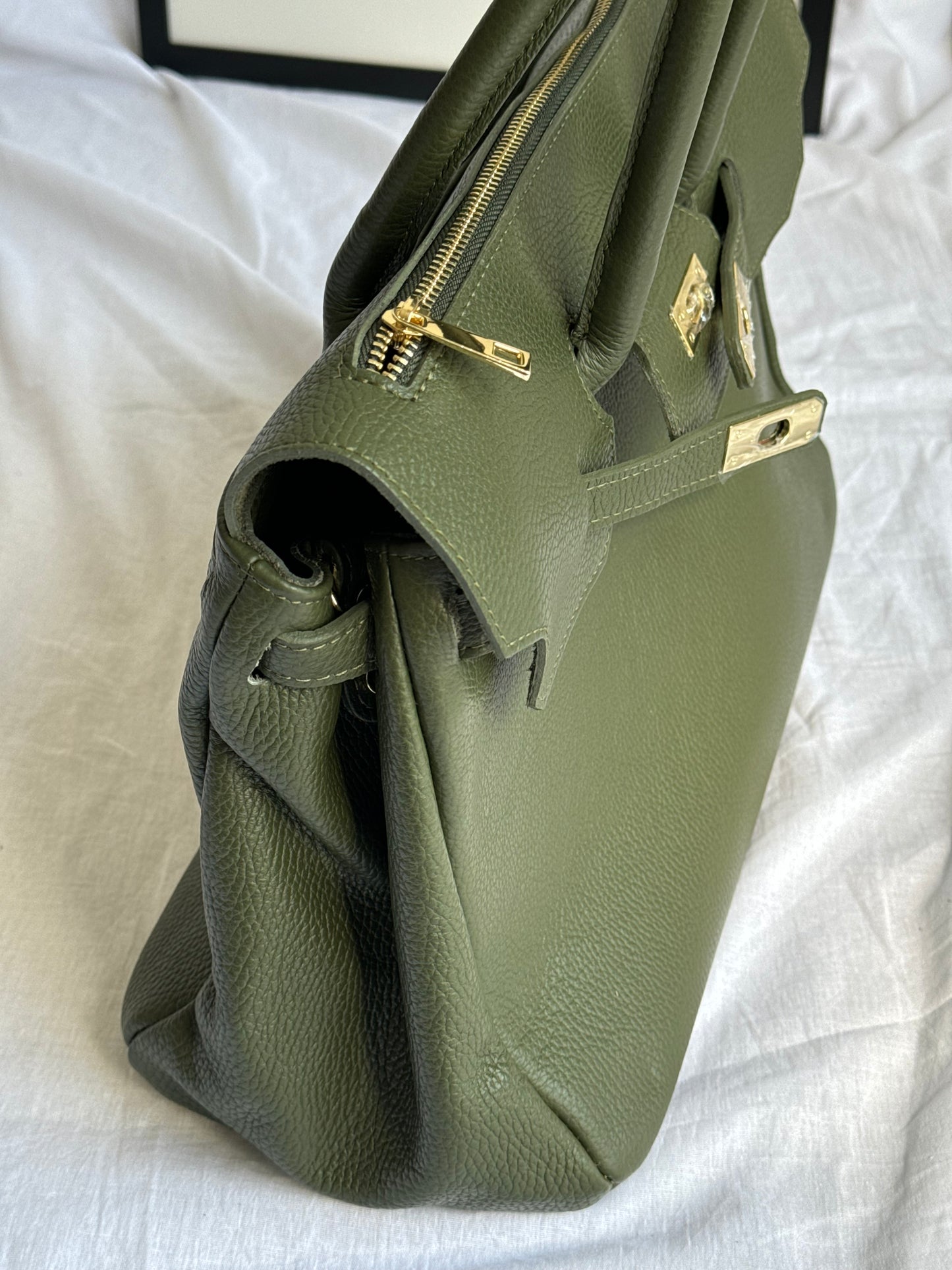 borsa in vera pelle