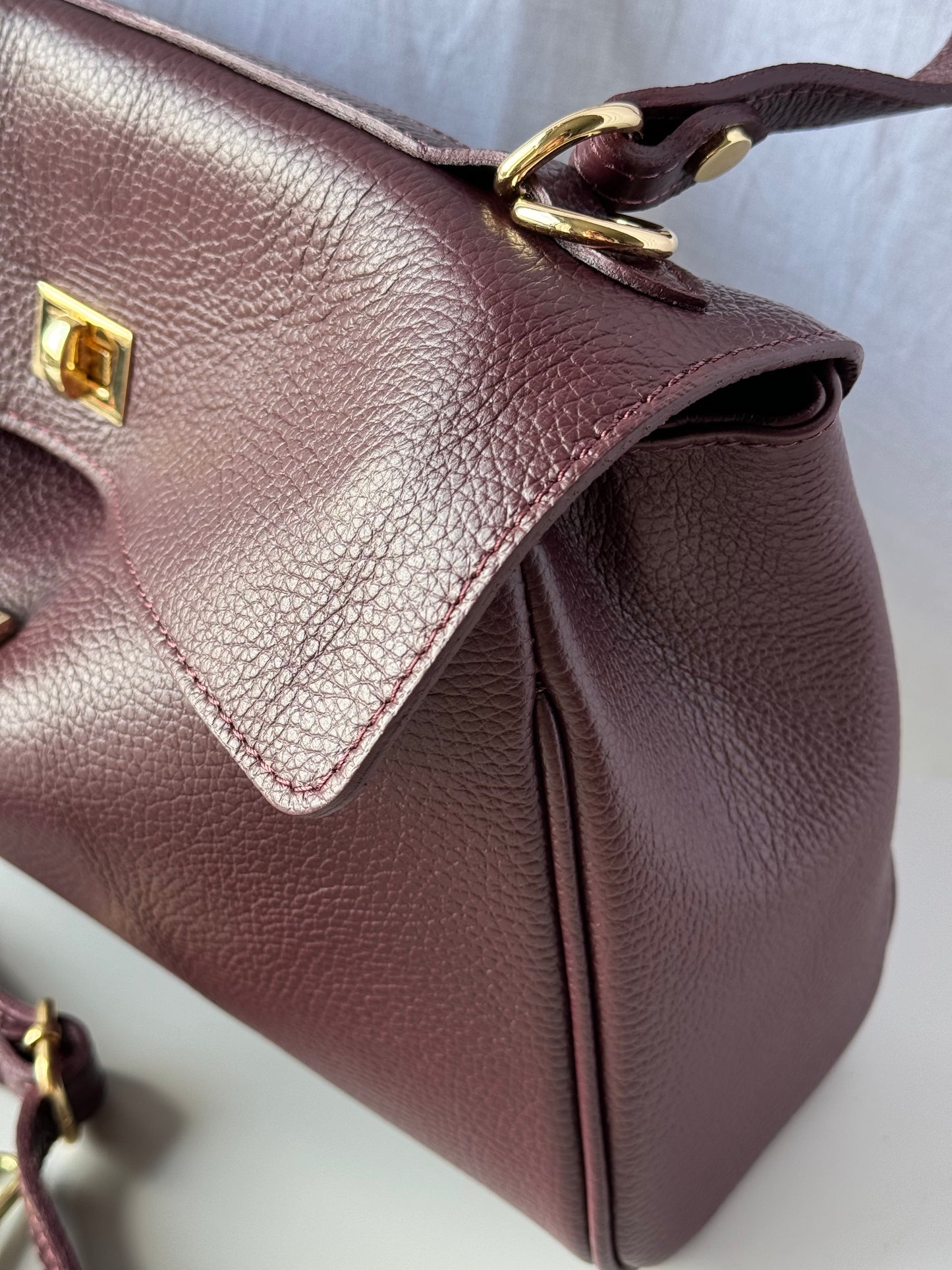 Borsa mini in pelle