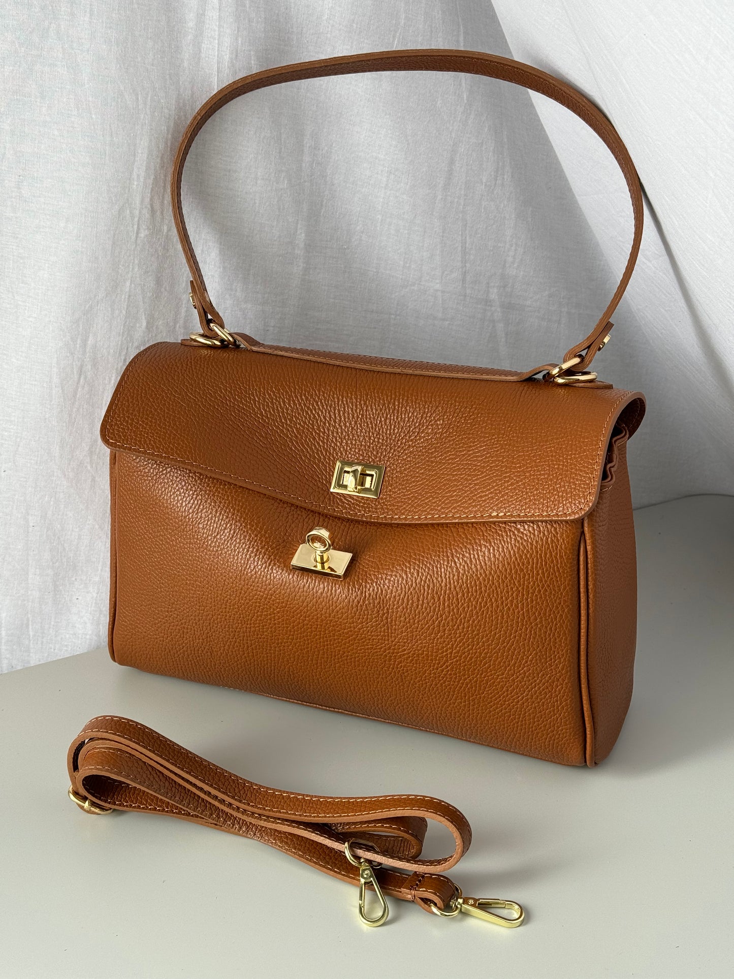 Borsa mini in pelle