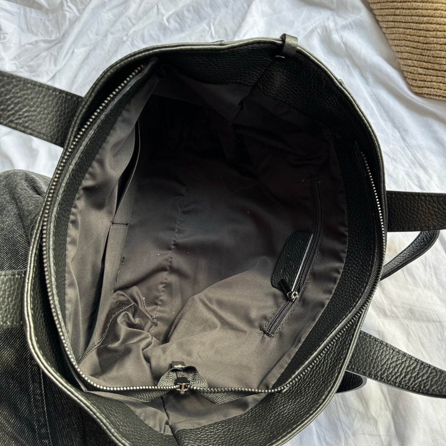 Borsa con doppio manico