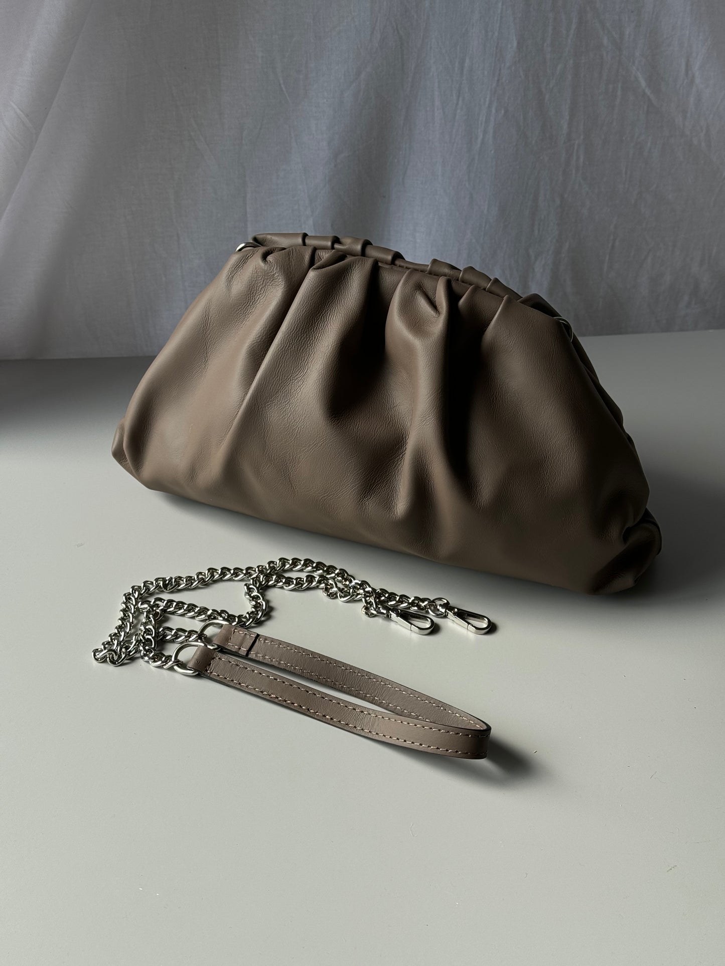 Pouch borsa in pelle