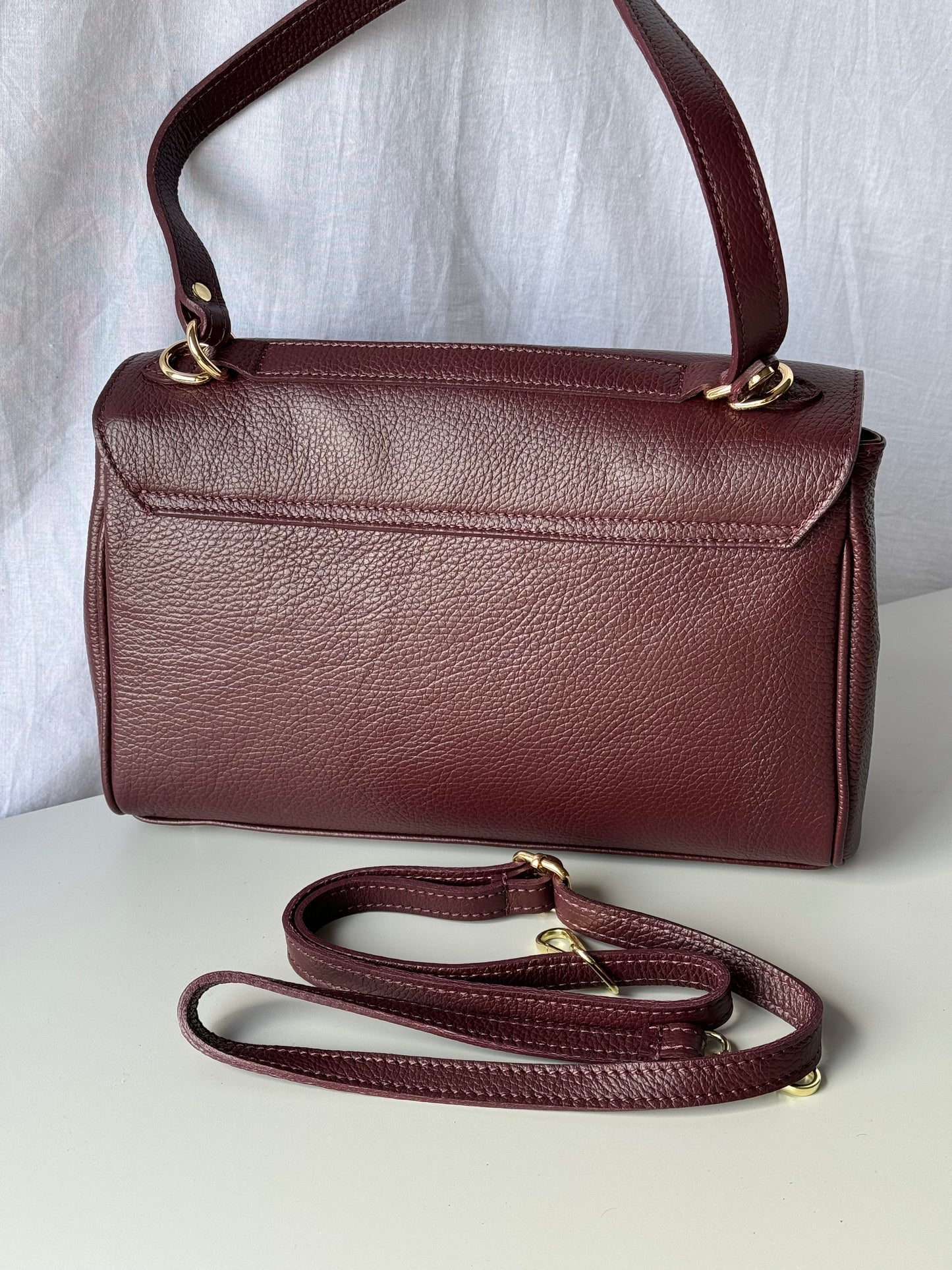 Borsa mini in pelle