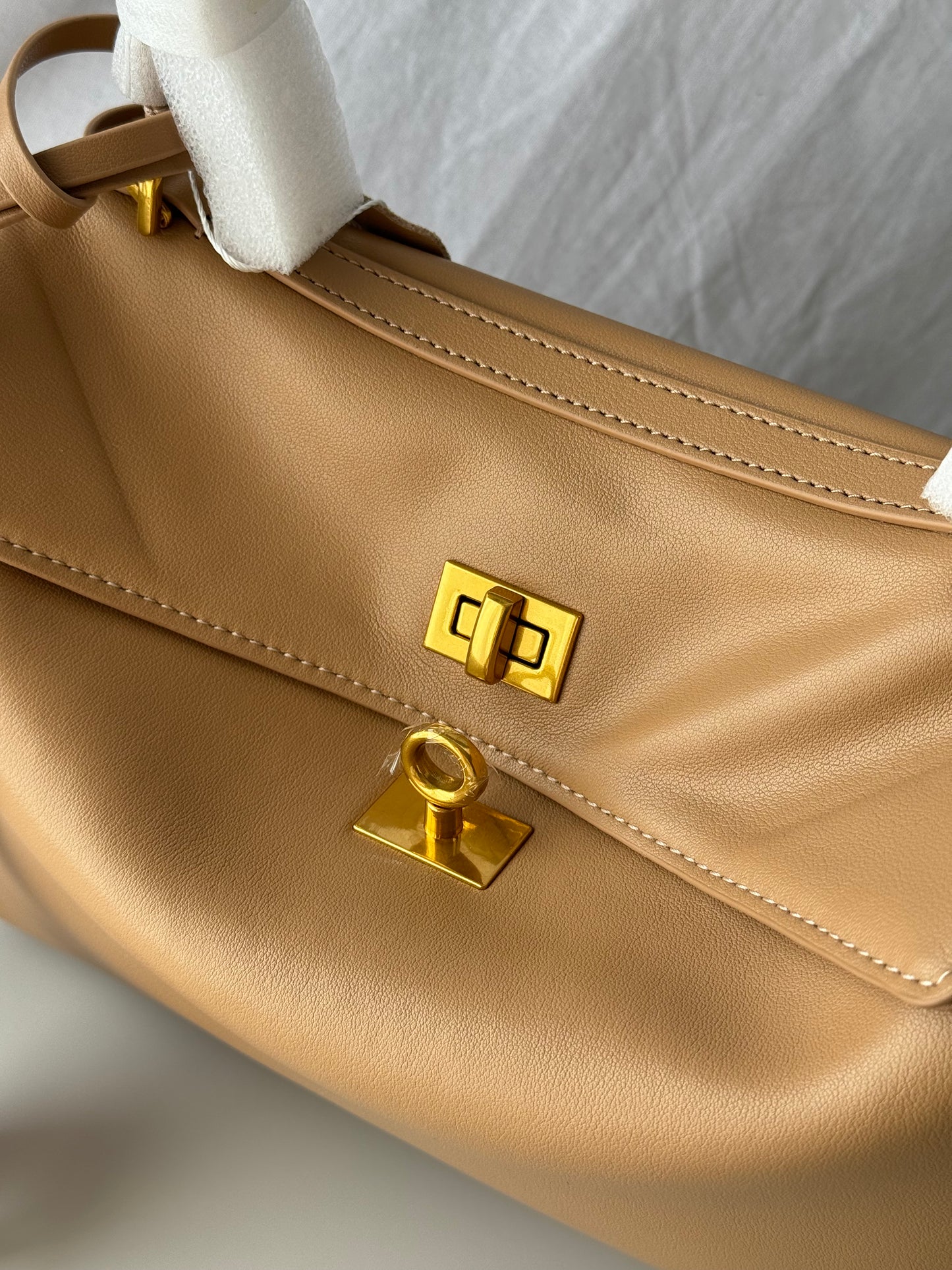 borsa tote in vera pelle