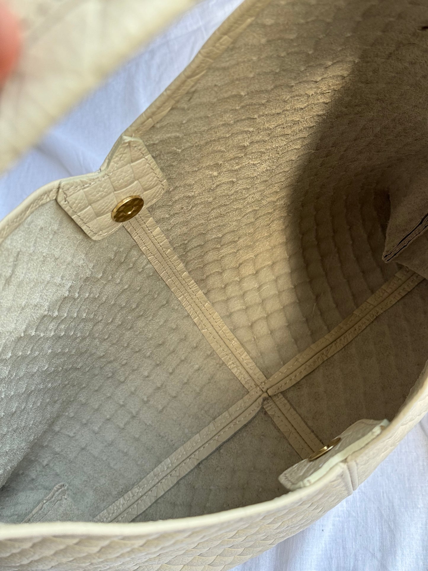 Borsa hobo con pouch in pelle