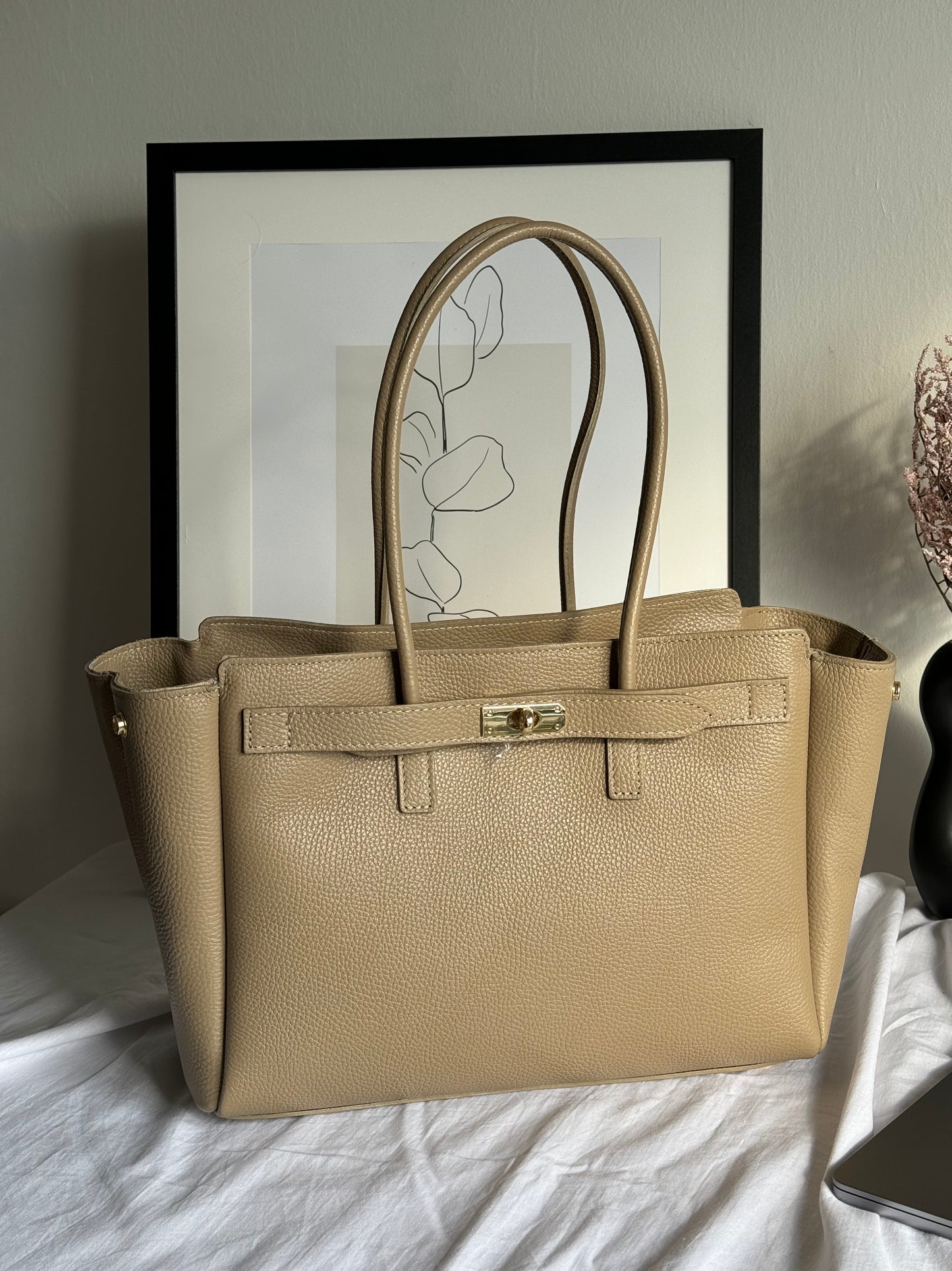 borsa in vera pelle