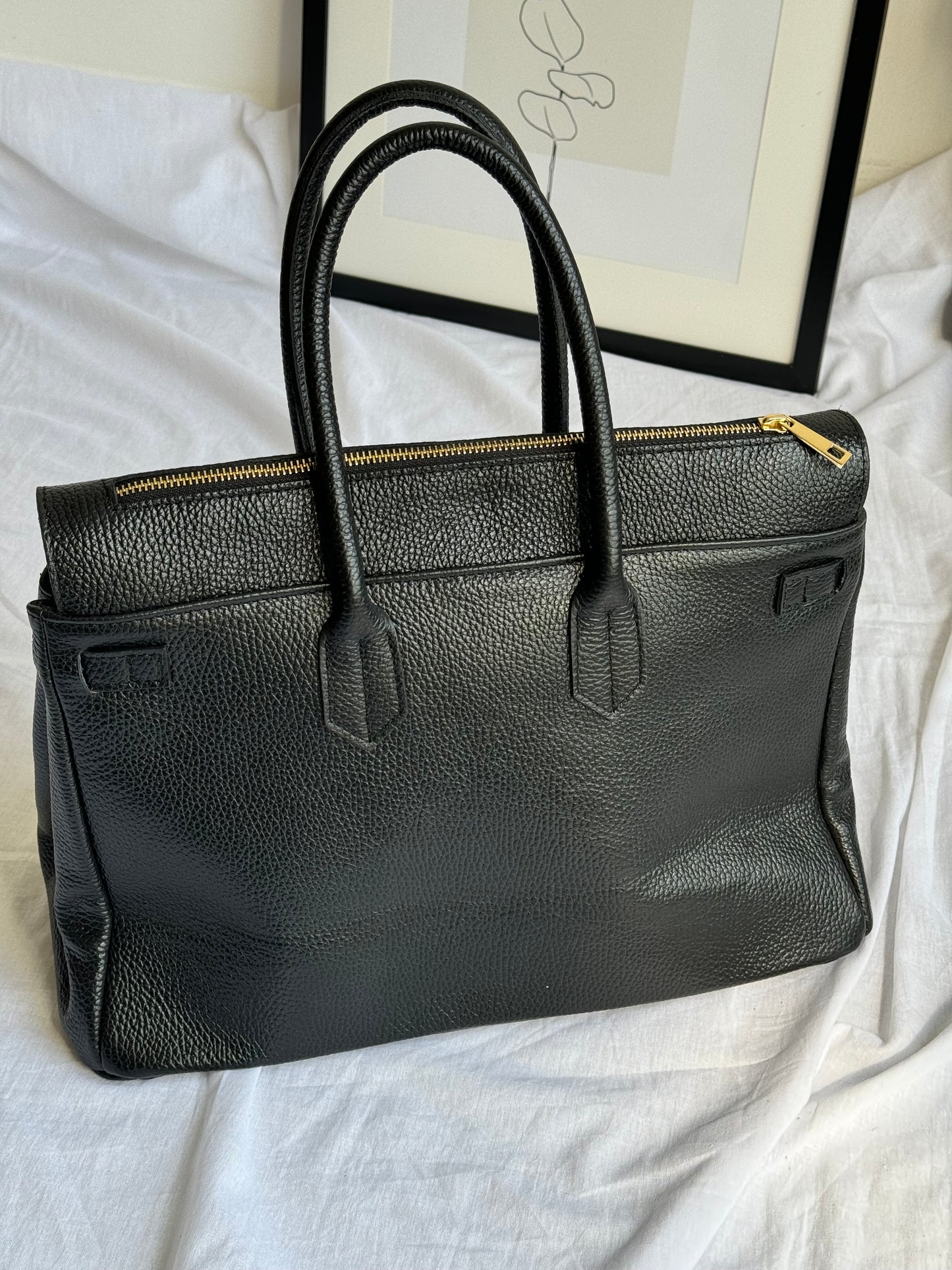 borsa in vera pelle