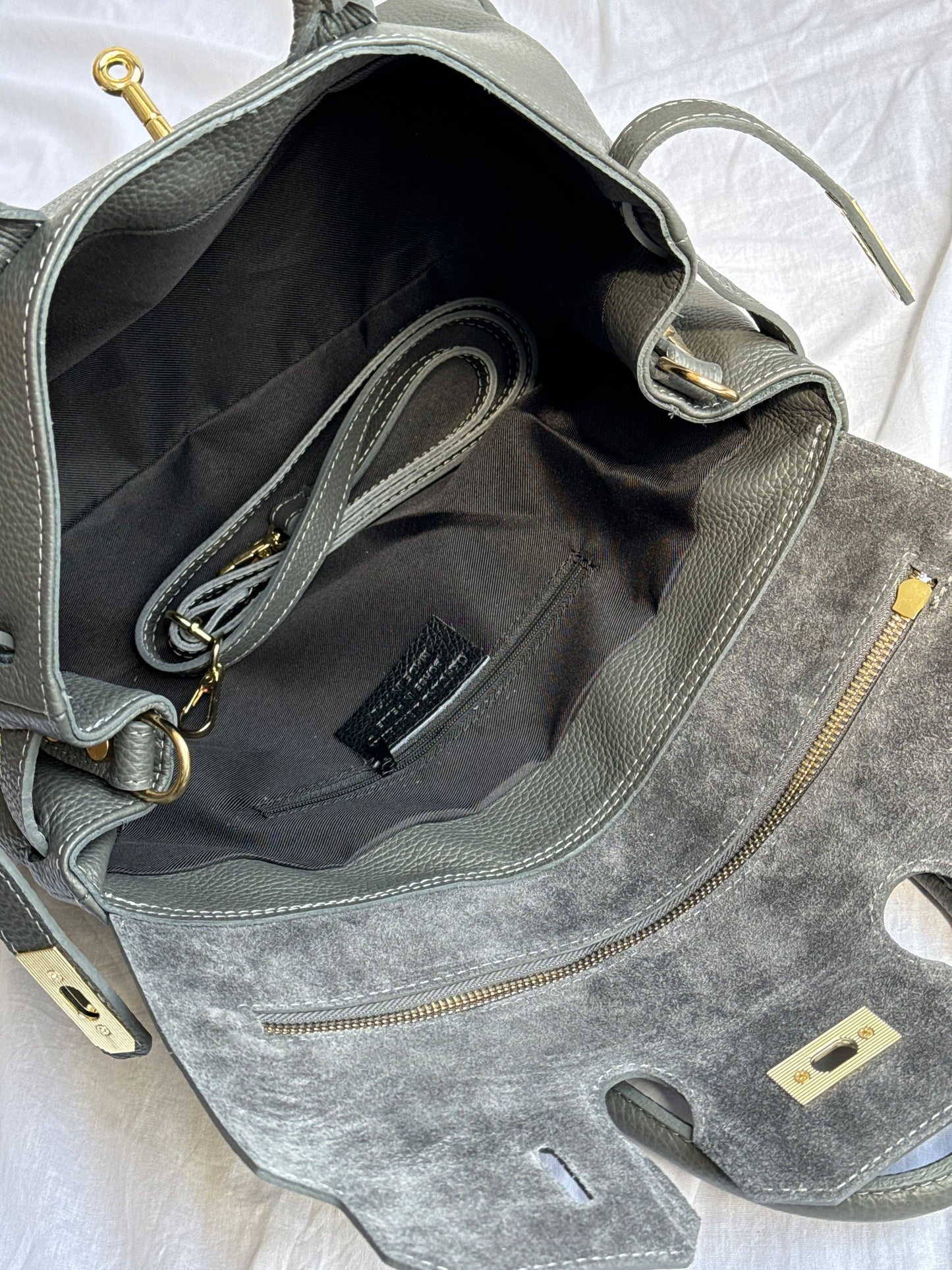 borsa in vera pelle