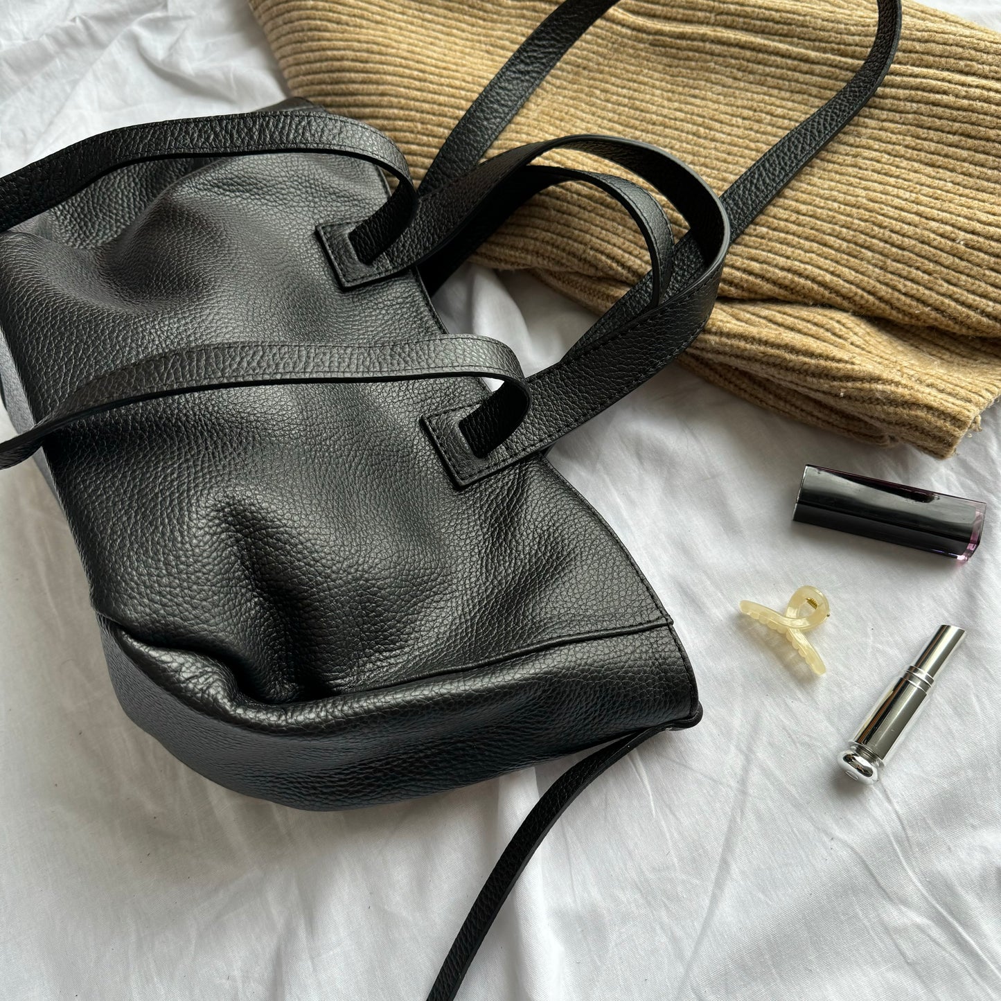 Borsa con doppio manico