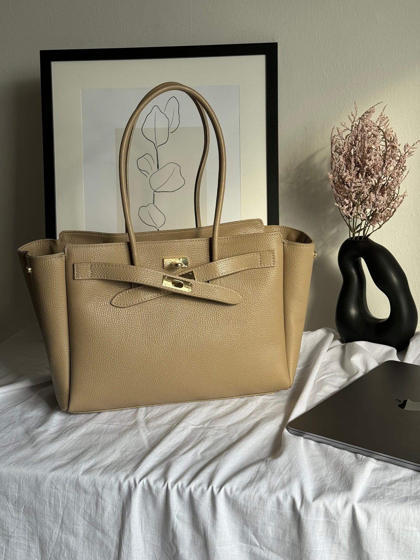 borsa in vera pelle