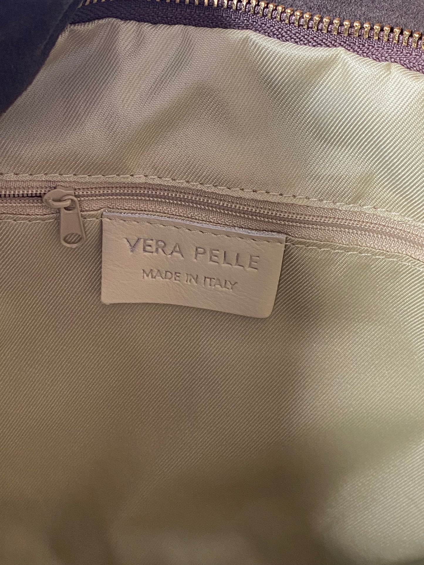 Borsa hobo in pelle scamosciata