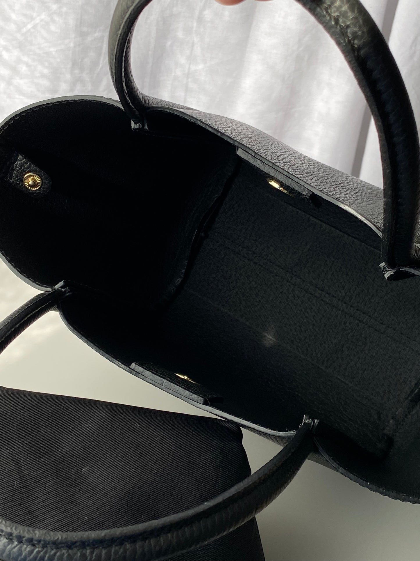 Borsa con tracolla e pochette