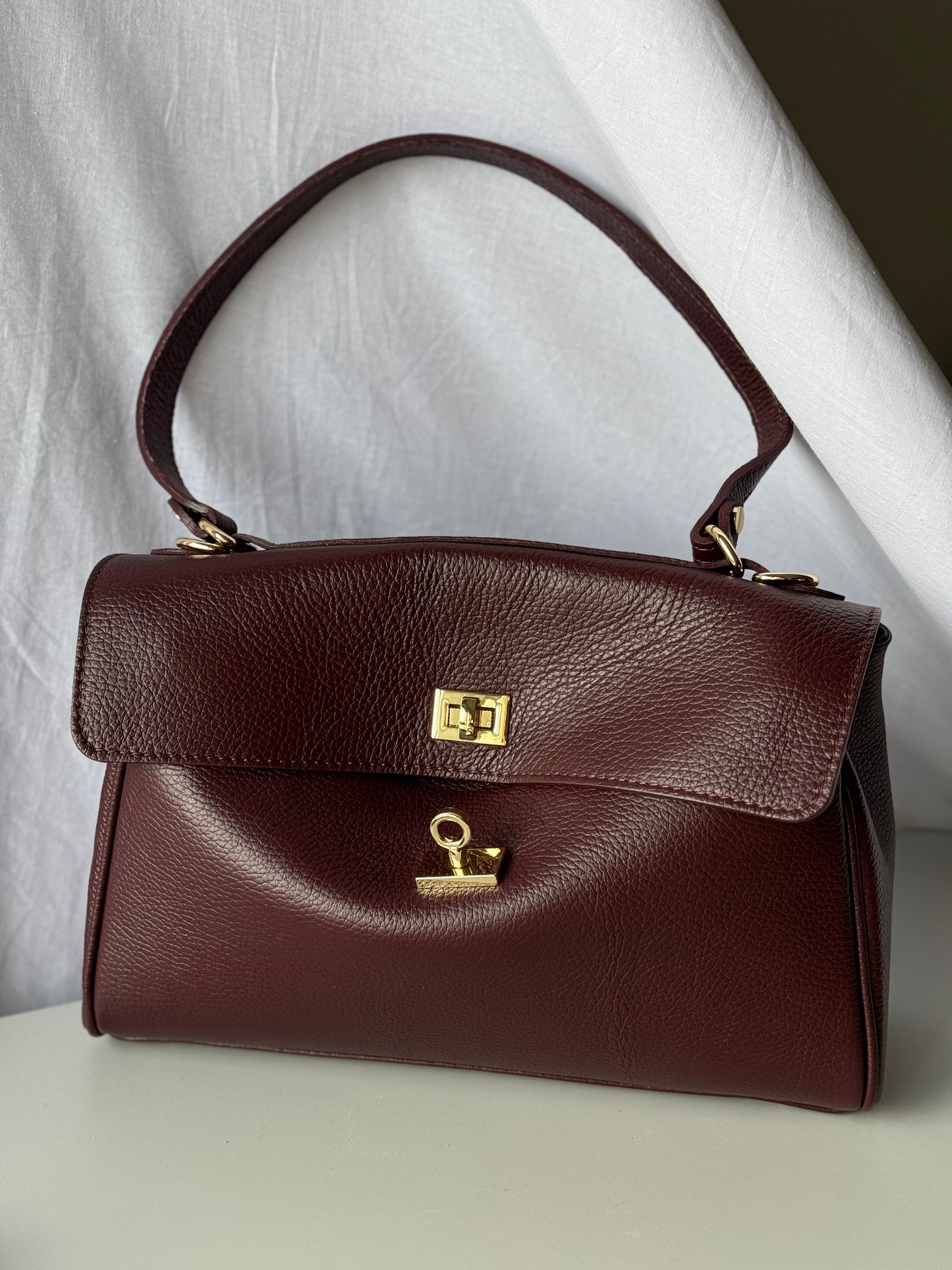 Borsa mini in pelle