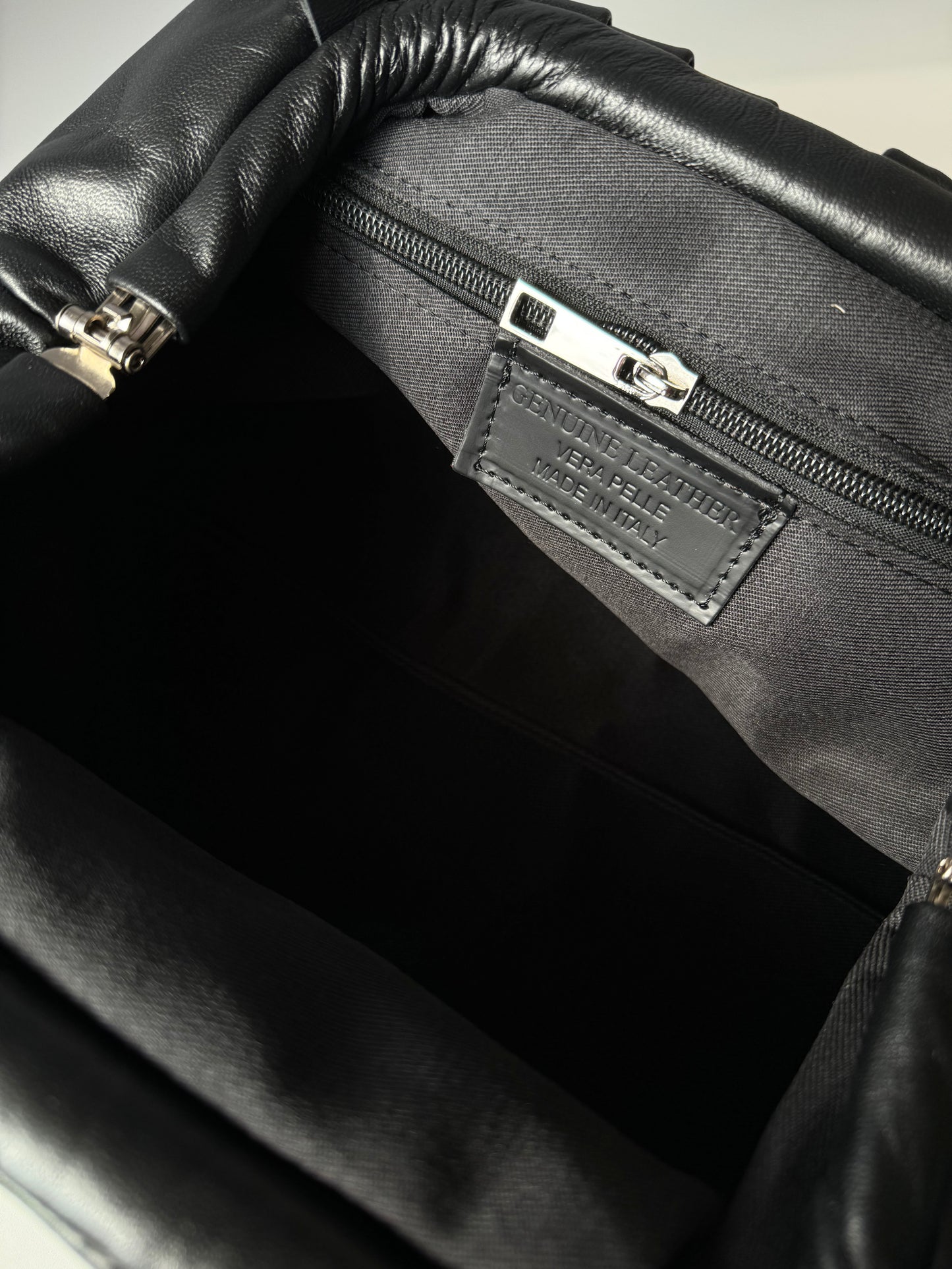 Pouch borsa in pelle