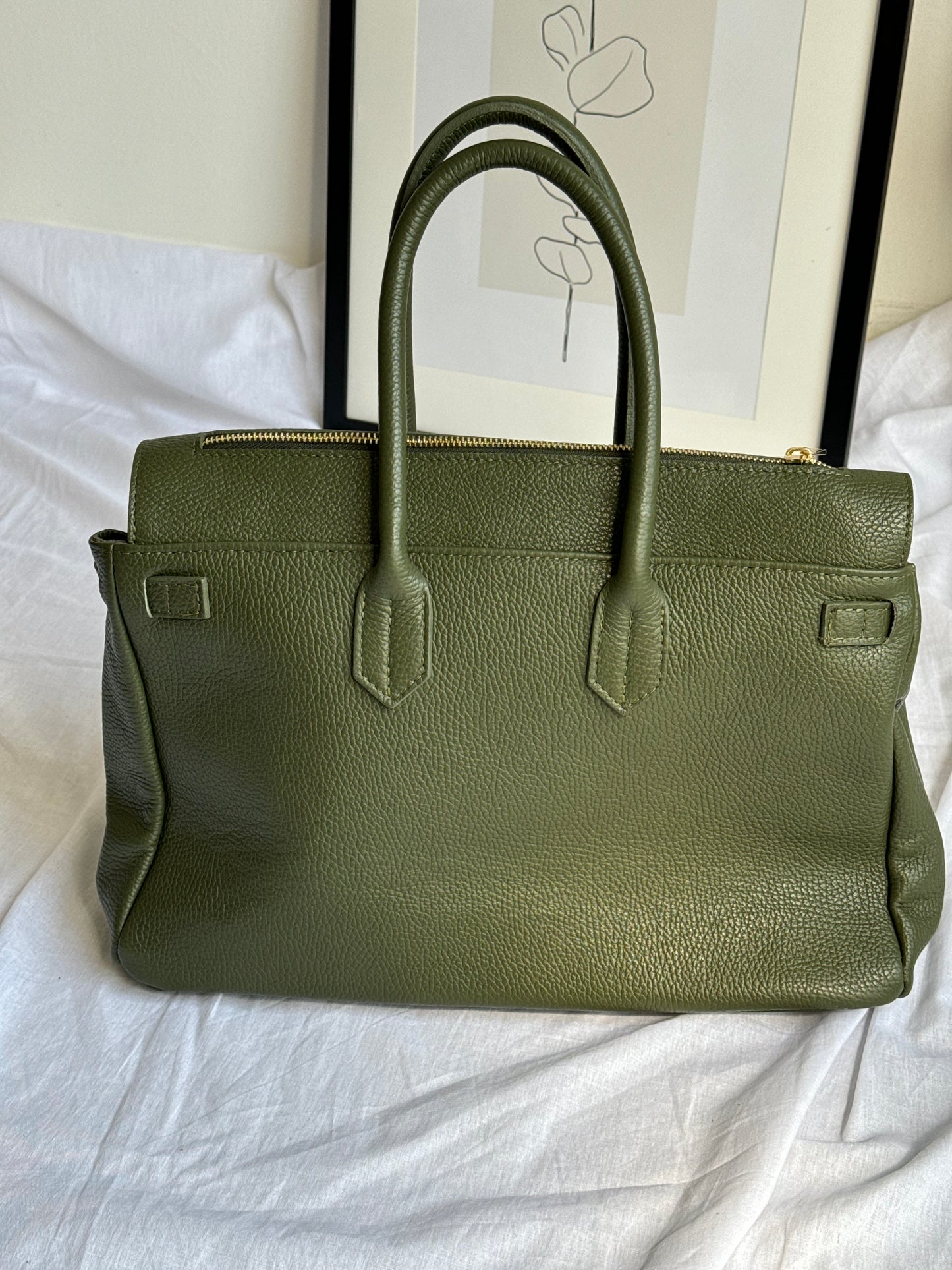 borsa in vera pelle