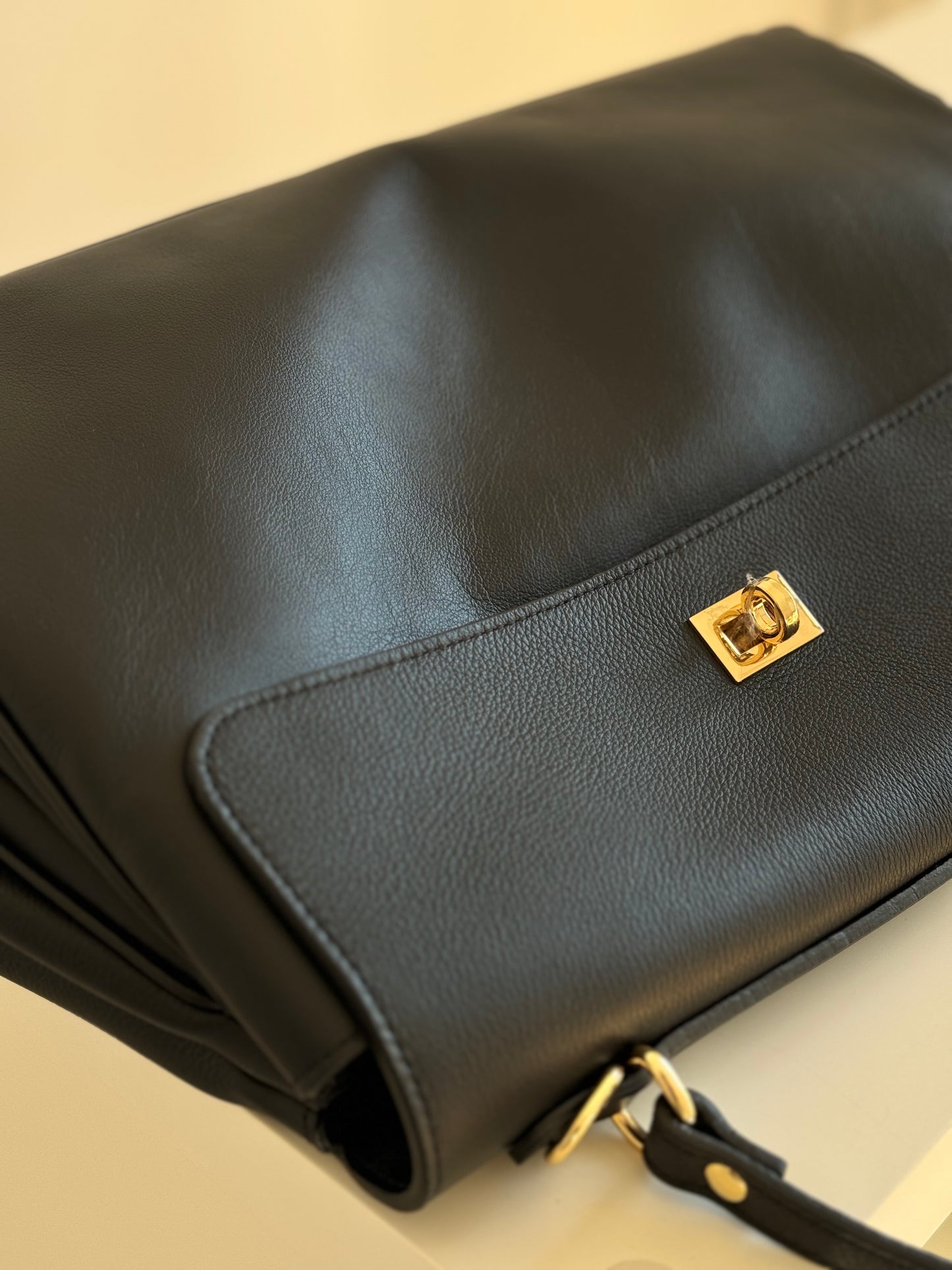 borsa tote in vera pelle