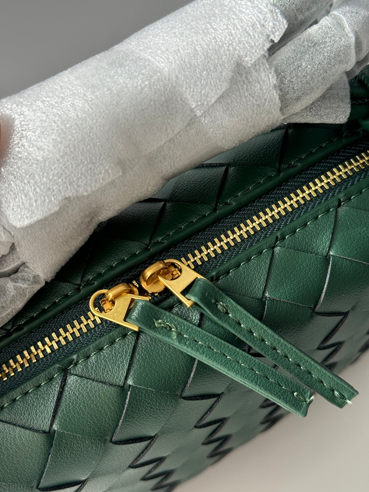 borsa a tracolla intrecciata