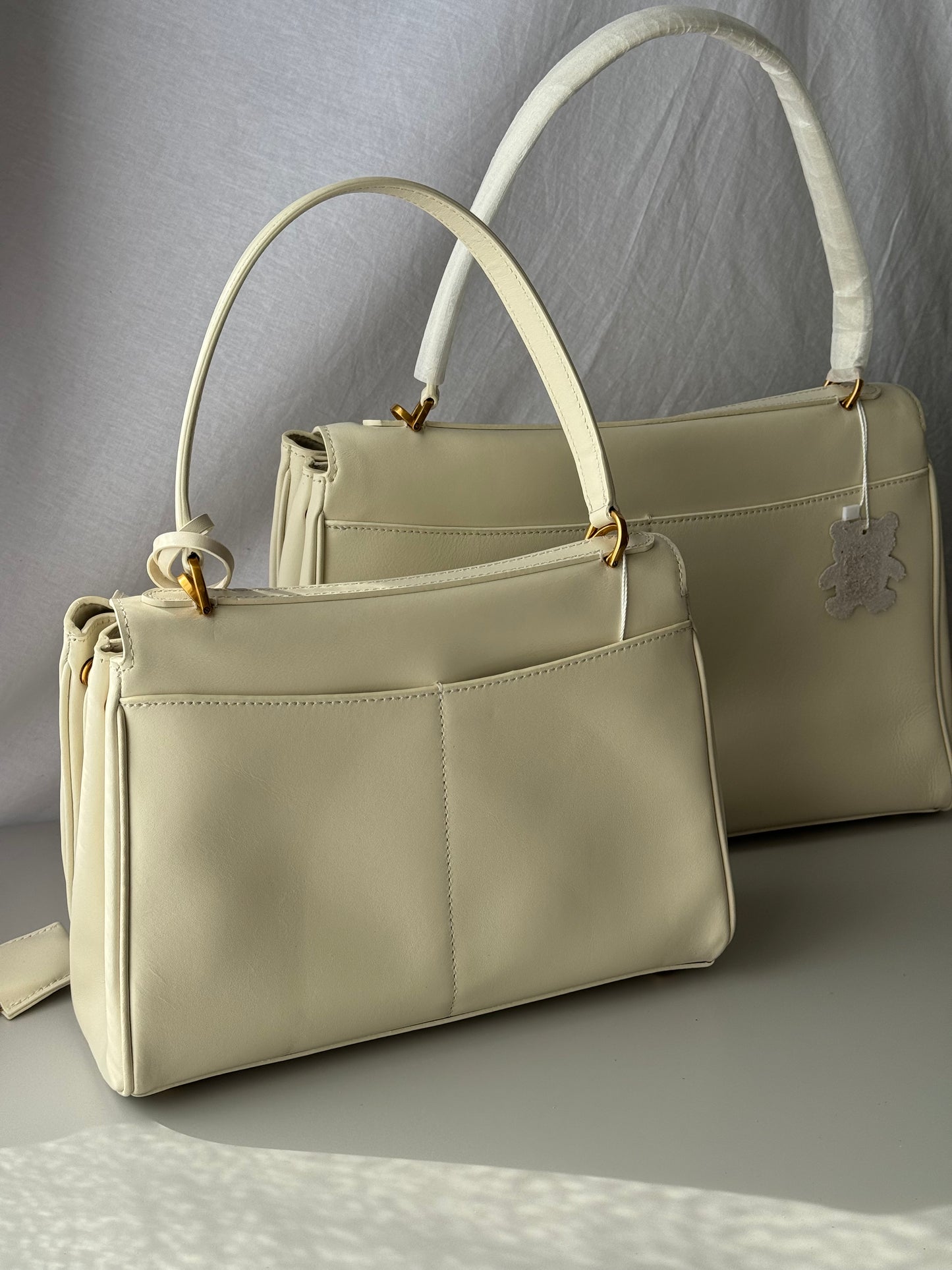 borsa tote in vera pelle
