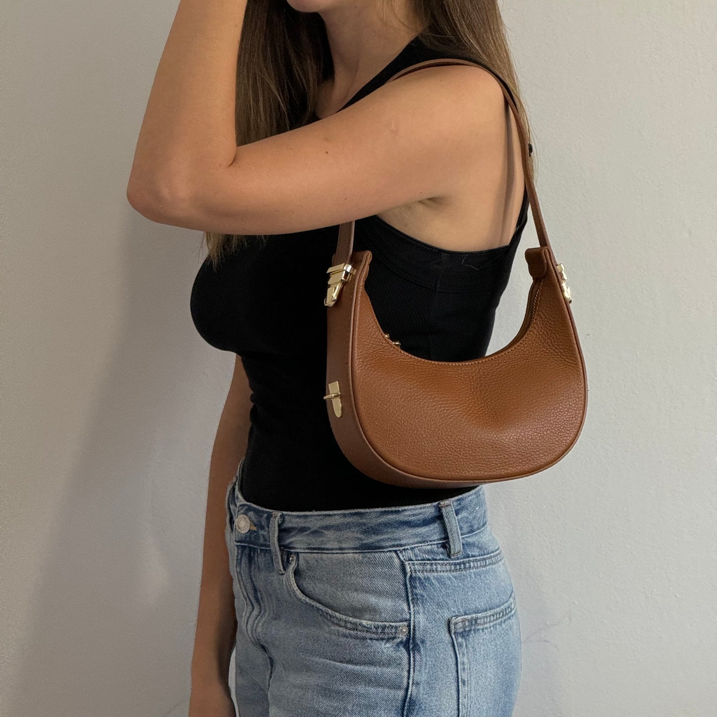 Borsa con manico regolabile
