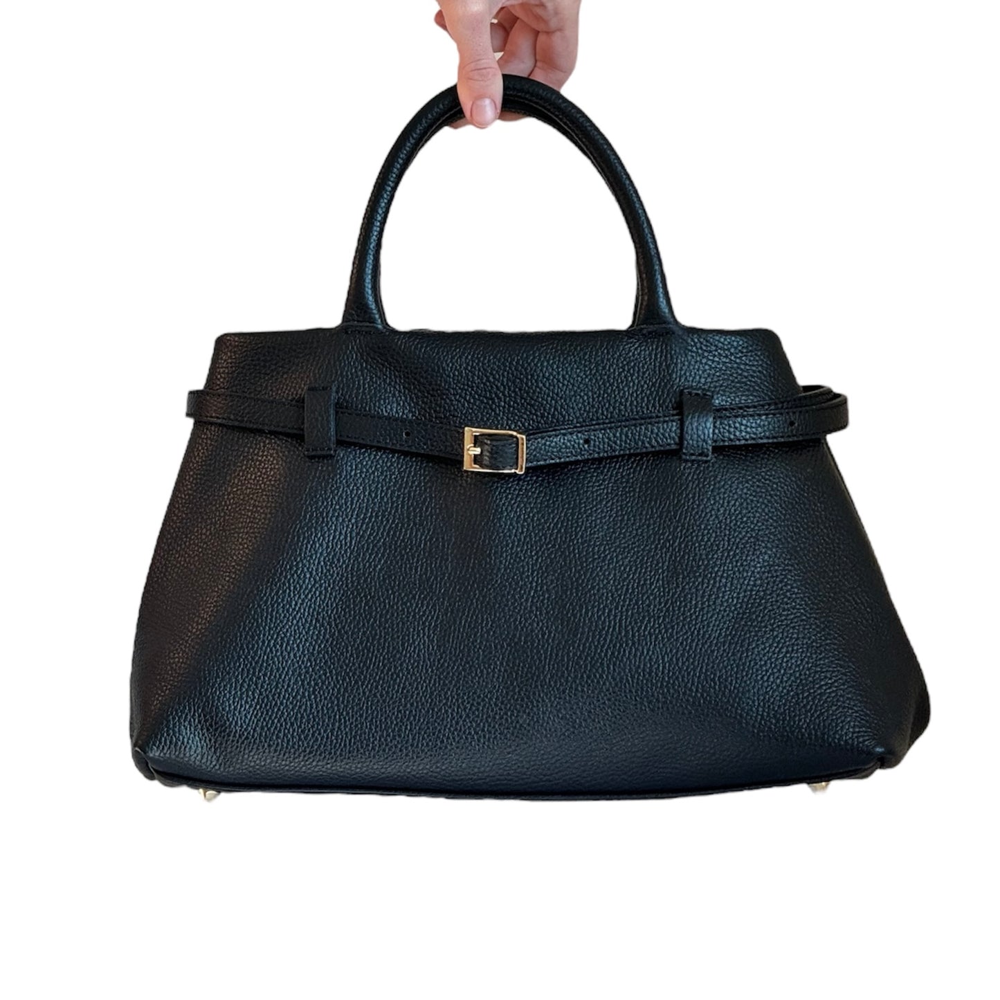 borsa con manico e tracolla