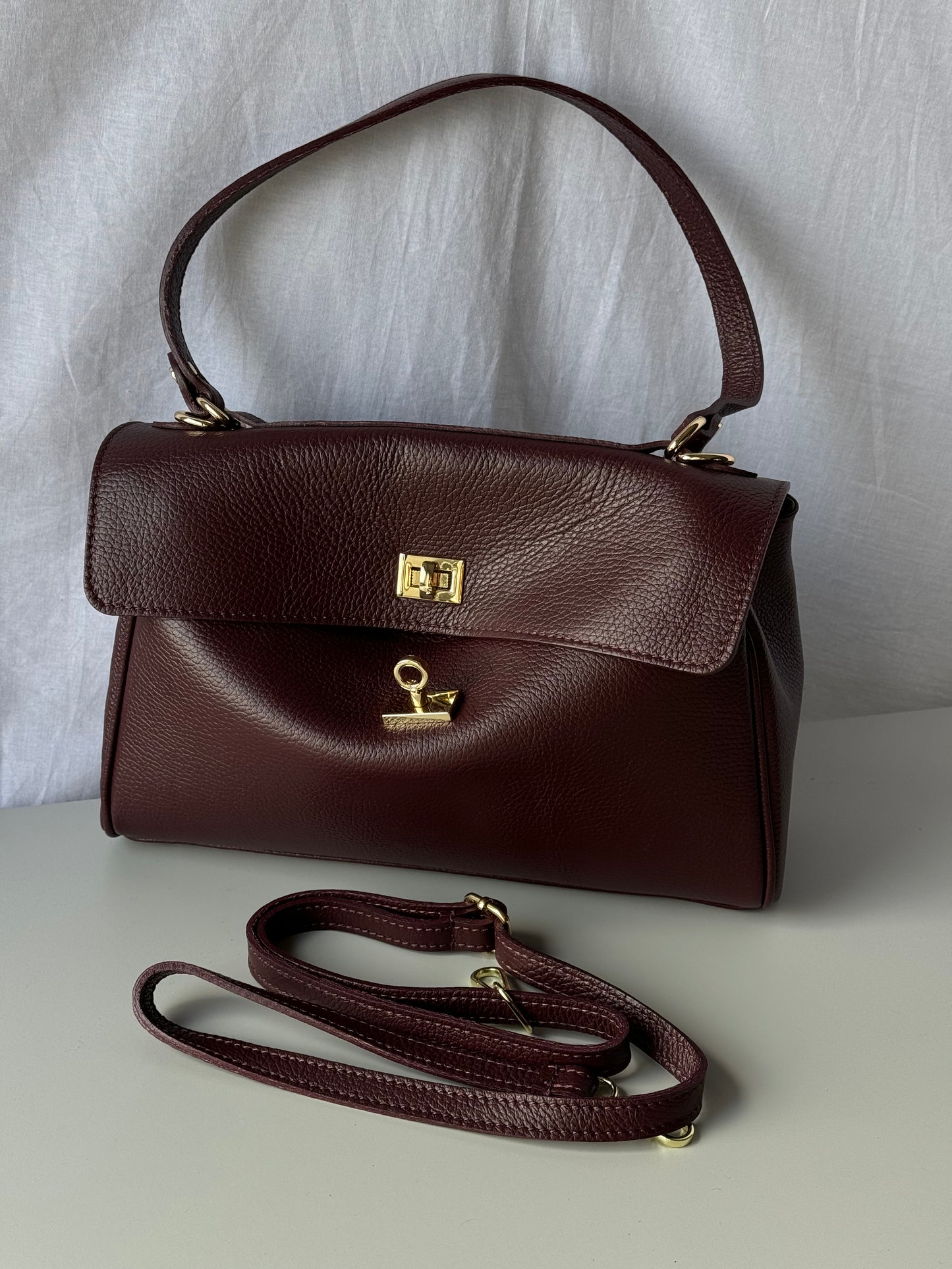 Borsa mini in pelle